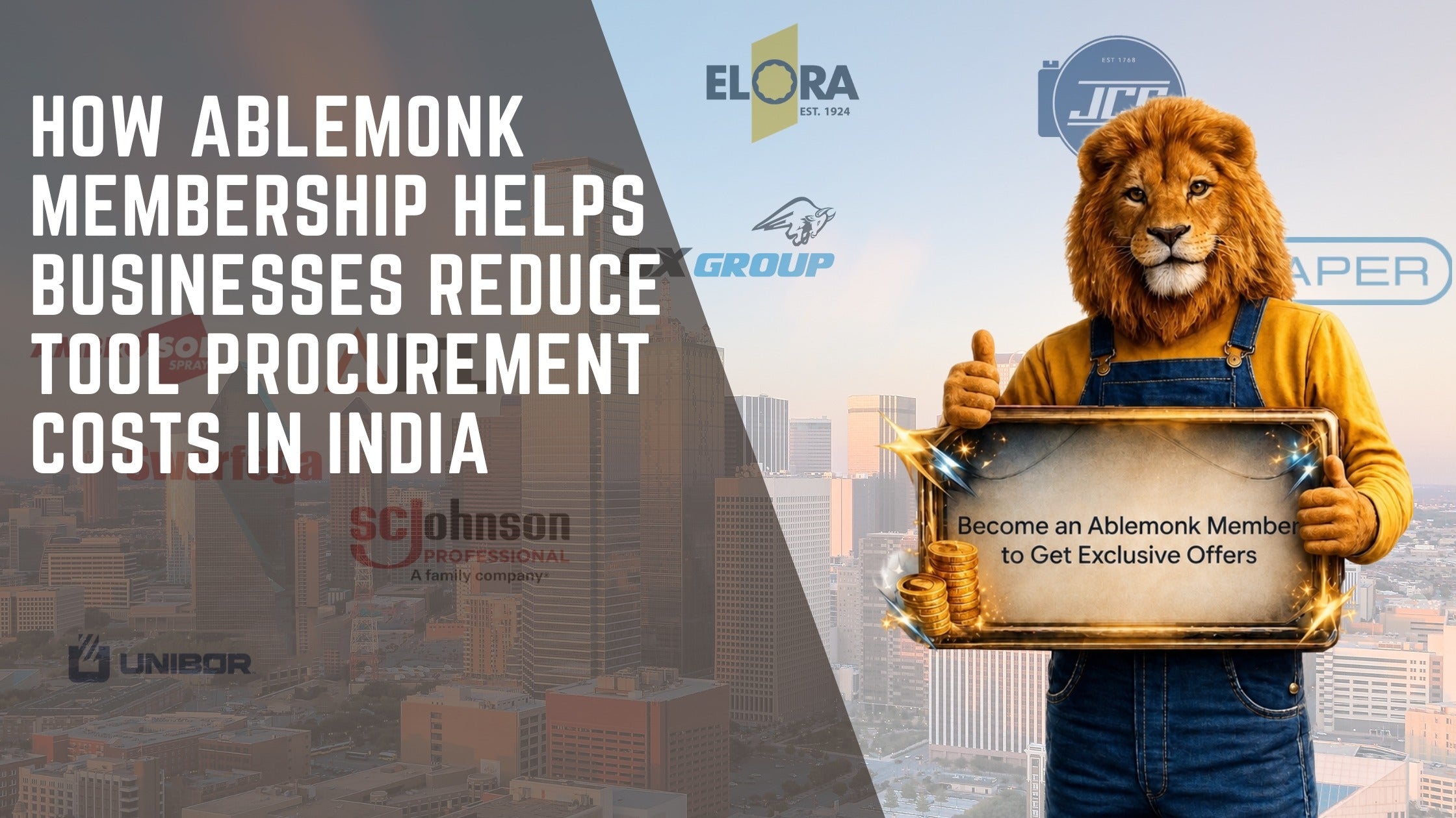 How Ablemonk Membership Helps Businesses Reduce Tool Procurement Costs In India