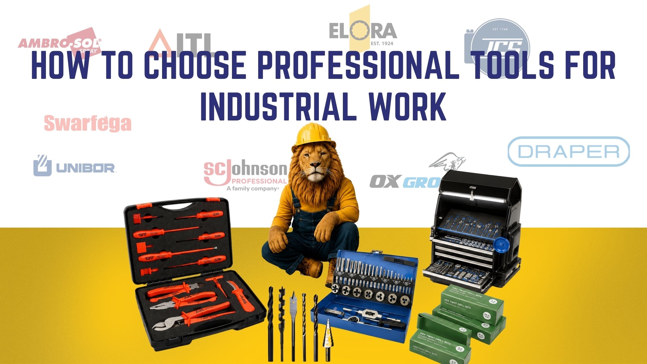 How To Choose Professional Tools For Industrial Work