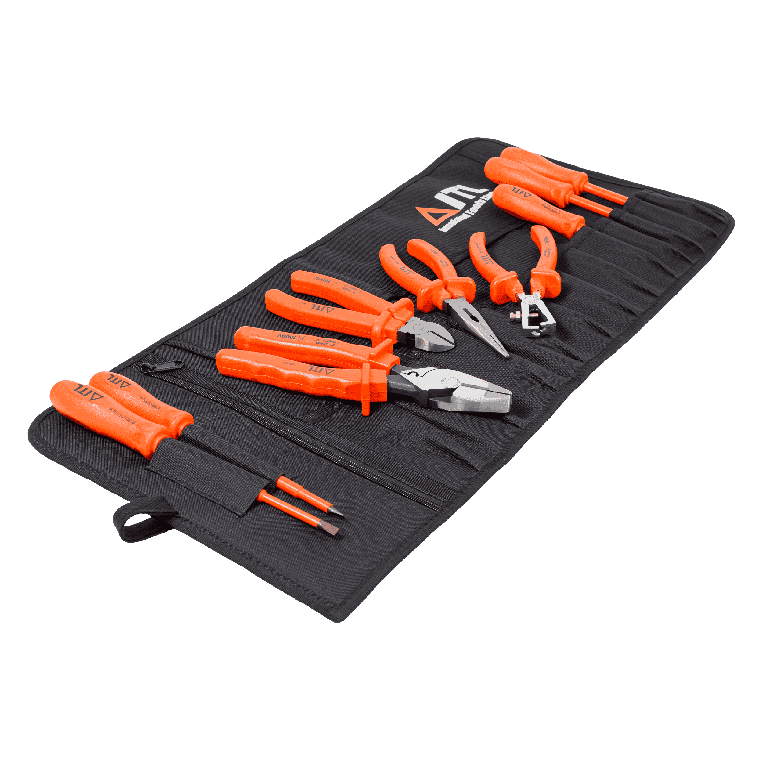 1,000V Insulated 9 Piece Robertson Tool Kit