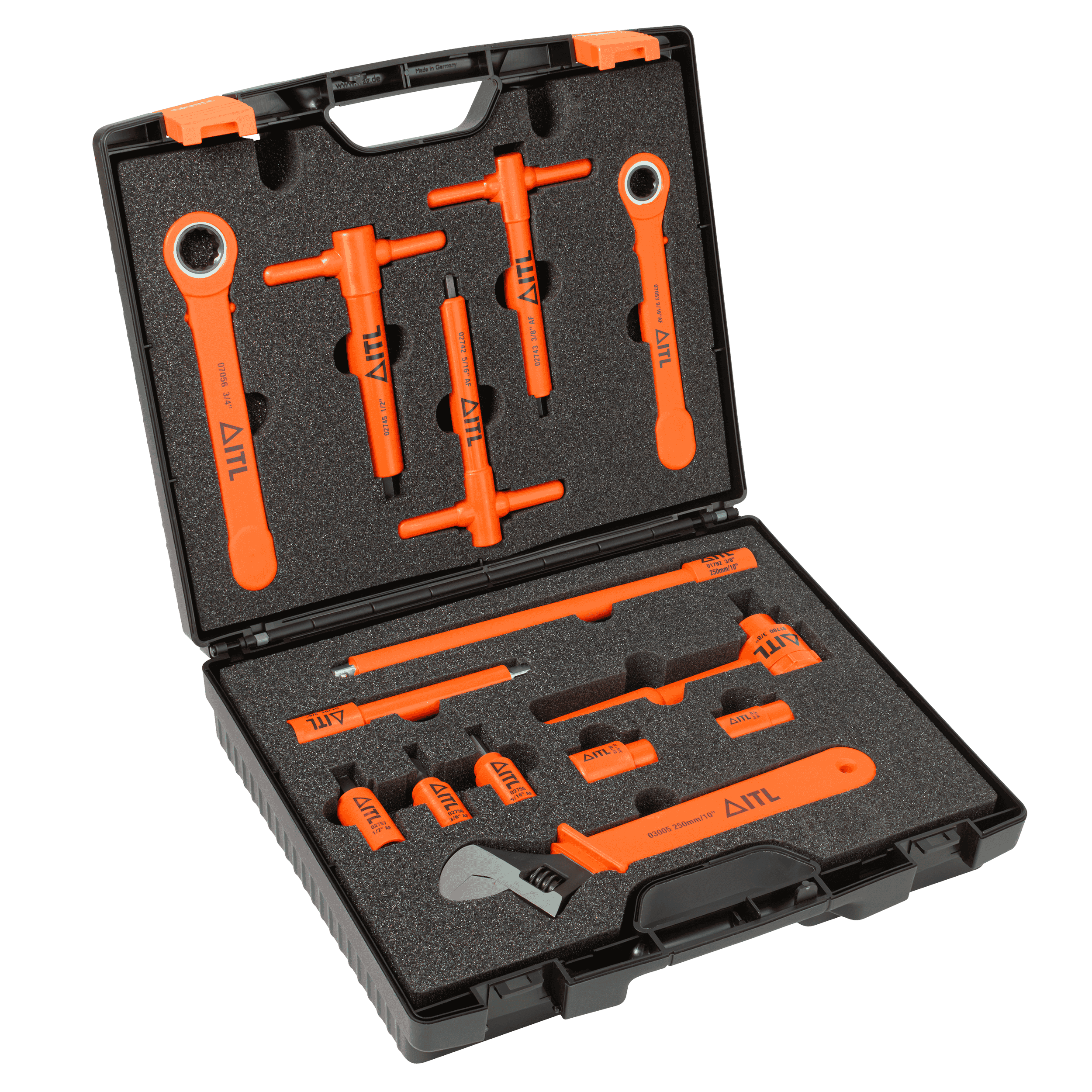 1,000v Insulated 14pc Power Utility Kit