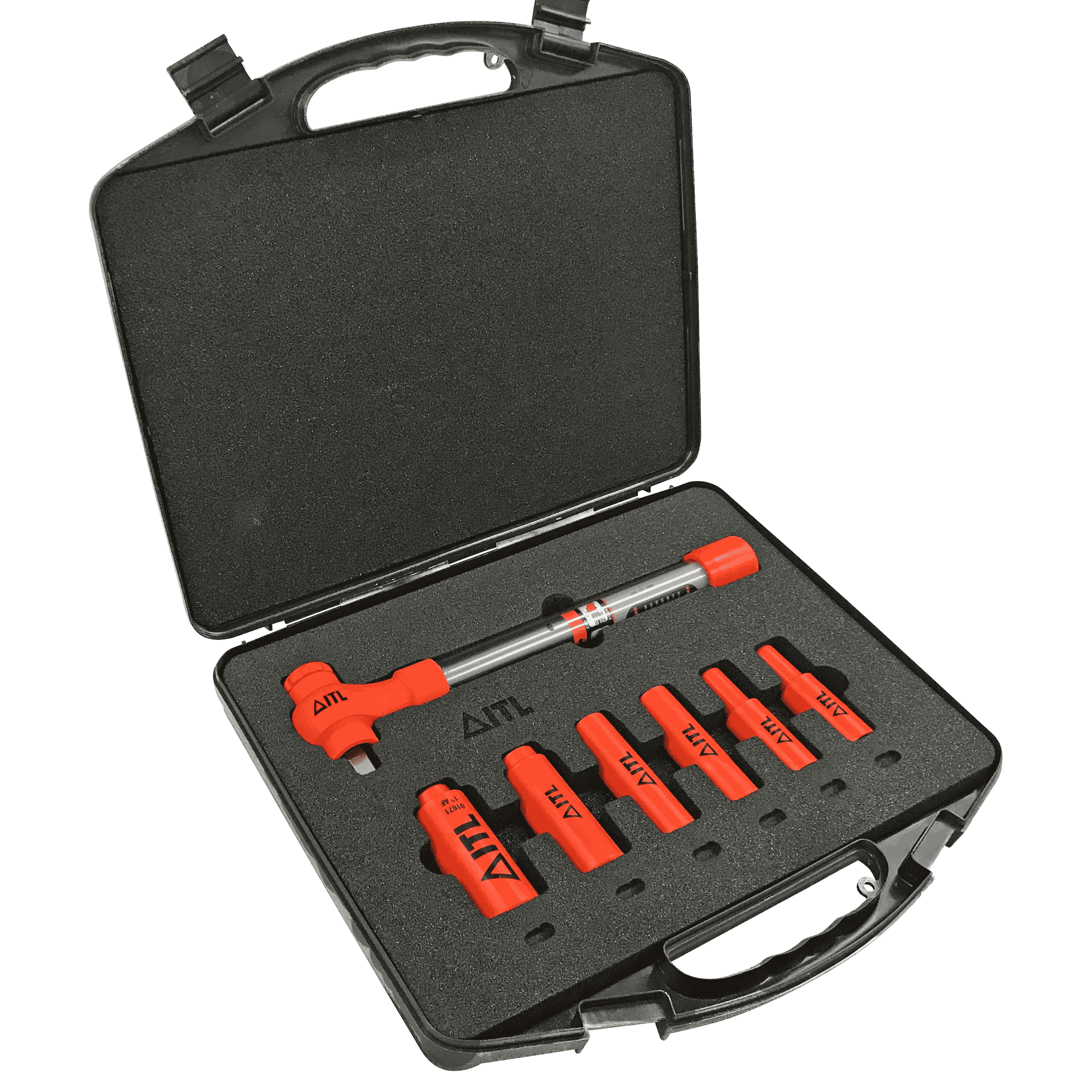 1,000v Insulated Torque Wrench Kit with Imperial Sockets