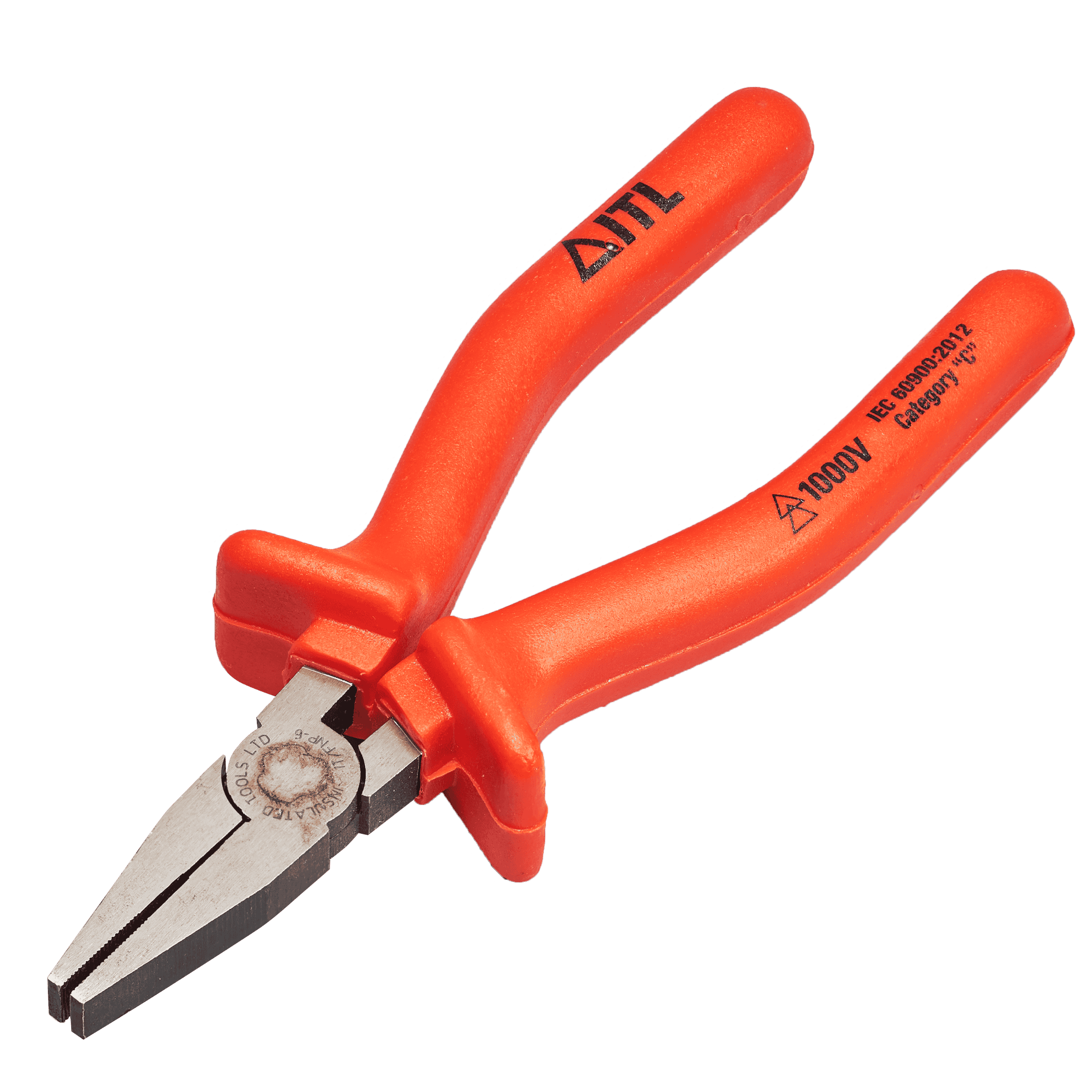 1,000v Insulated 6"/150mm Flat Nose Pliers
