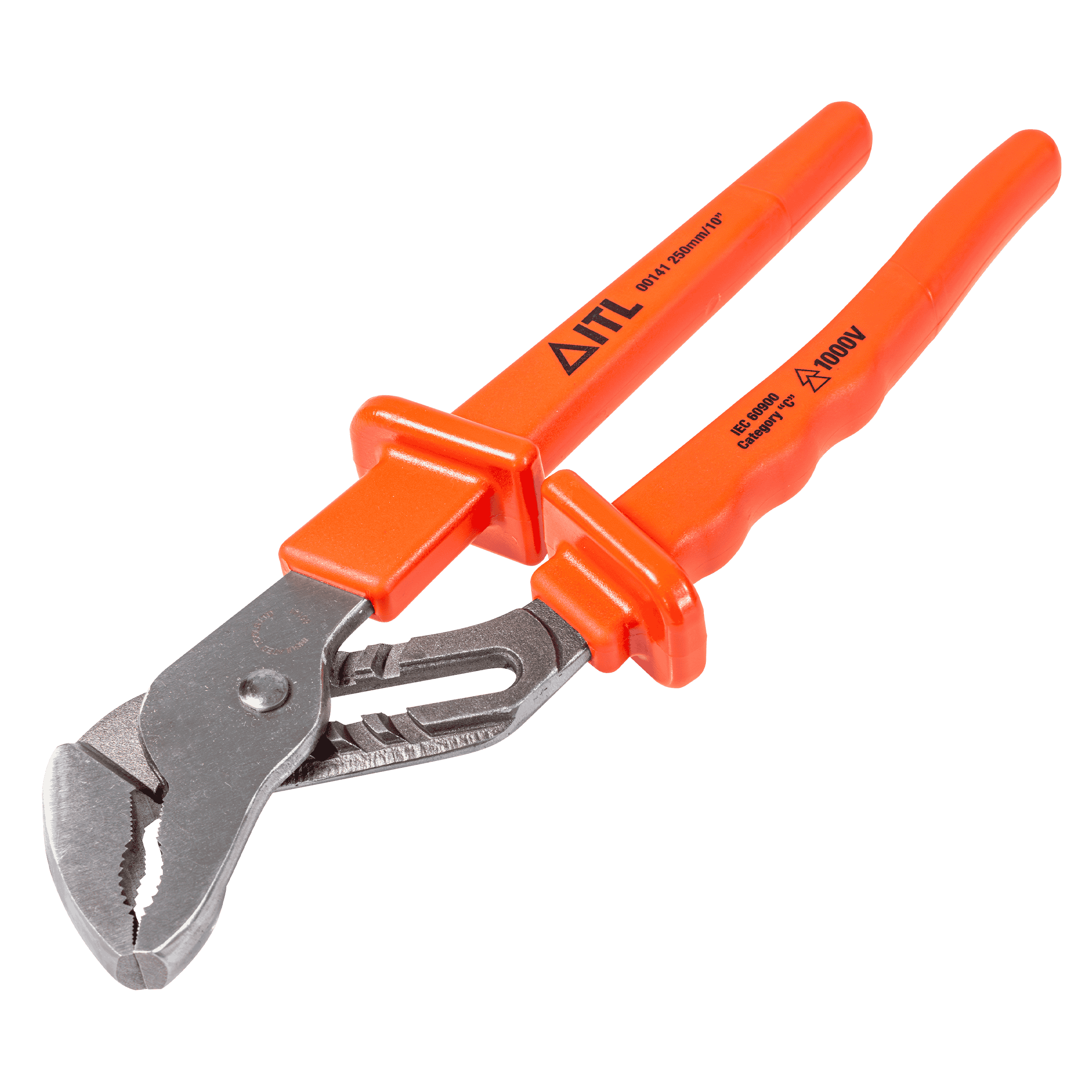1,000v Insulated 10"/250mm Groove Joint Pliers