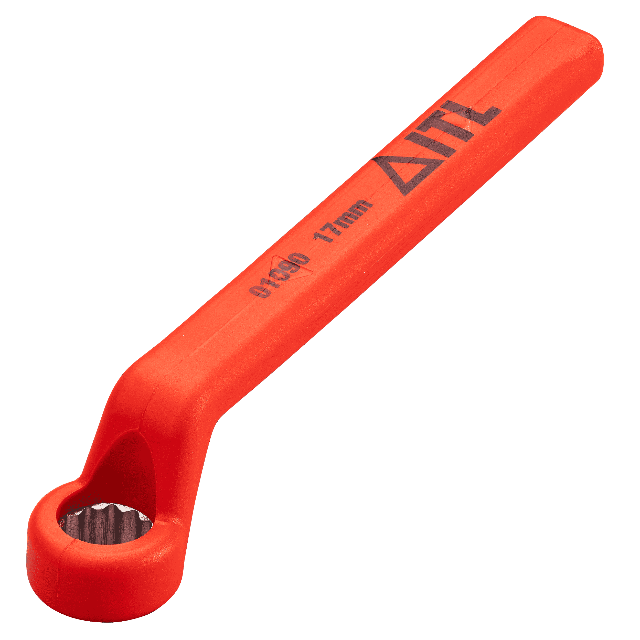 1,000v Insulated 17mm Insulated Offset Ring Spanner