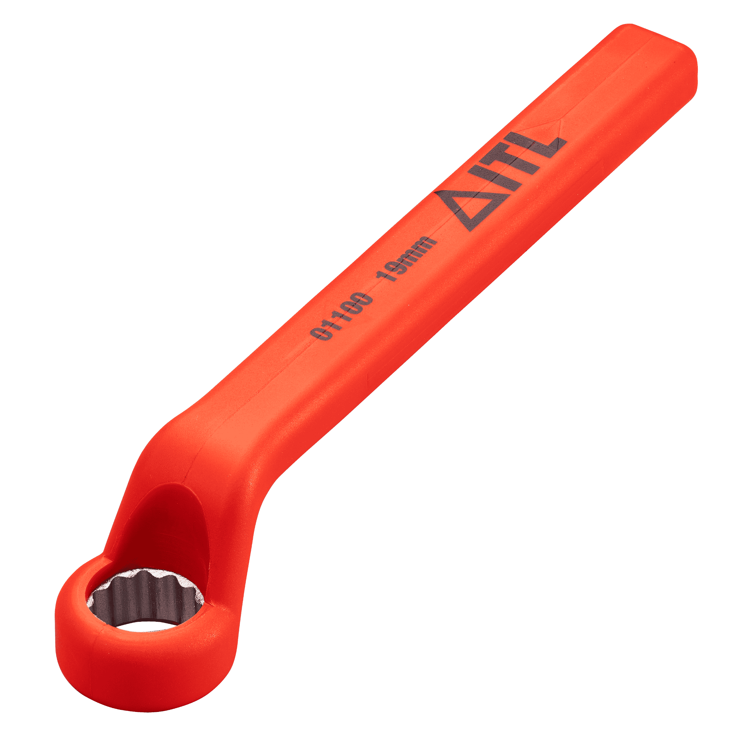 1,000v Insulated 19mm Insulated Offset Ring Spanner