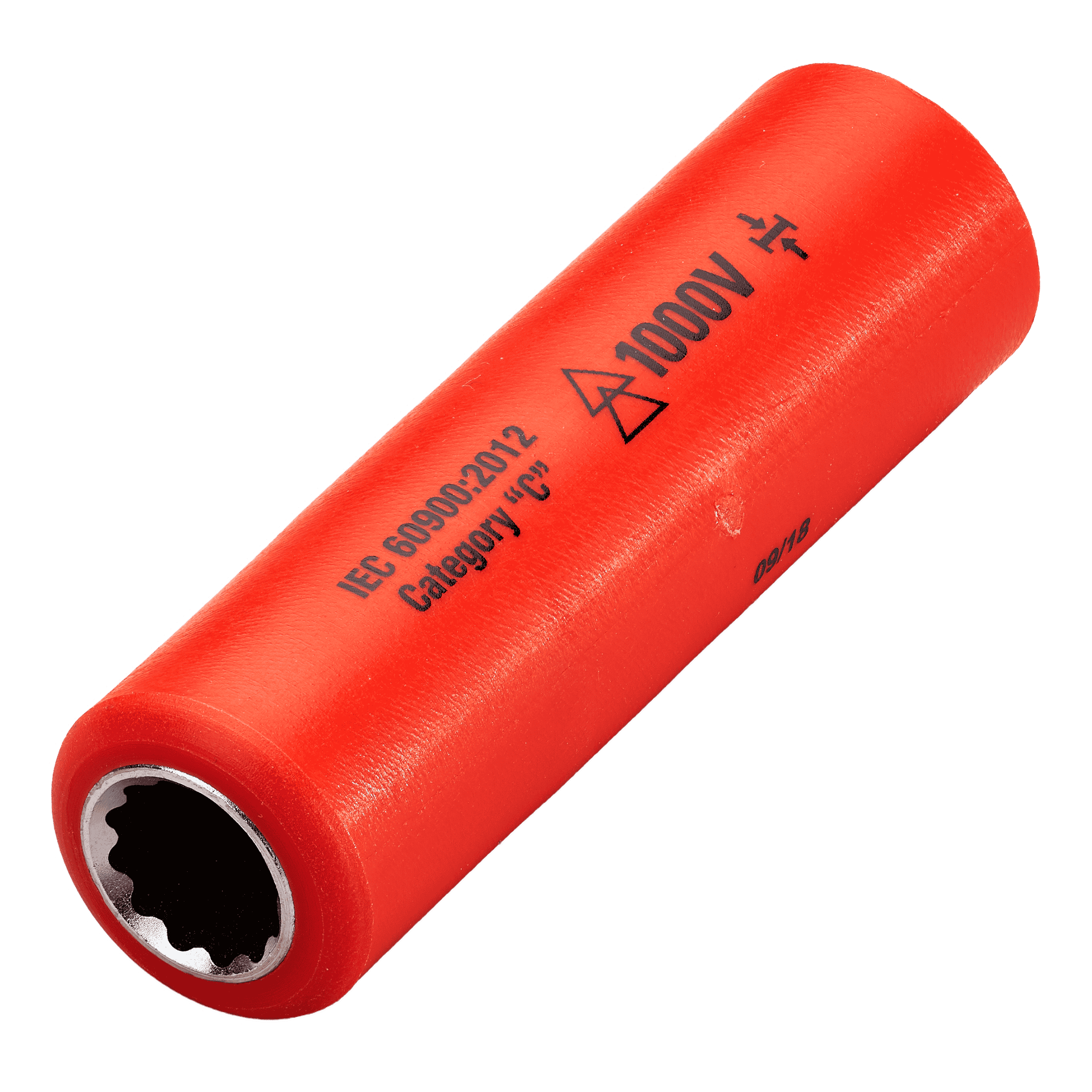 1,000v Insulated 1/2" Drive Deep Socket 14mm