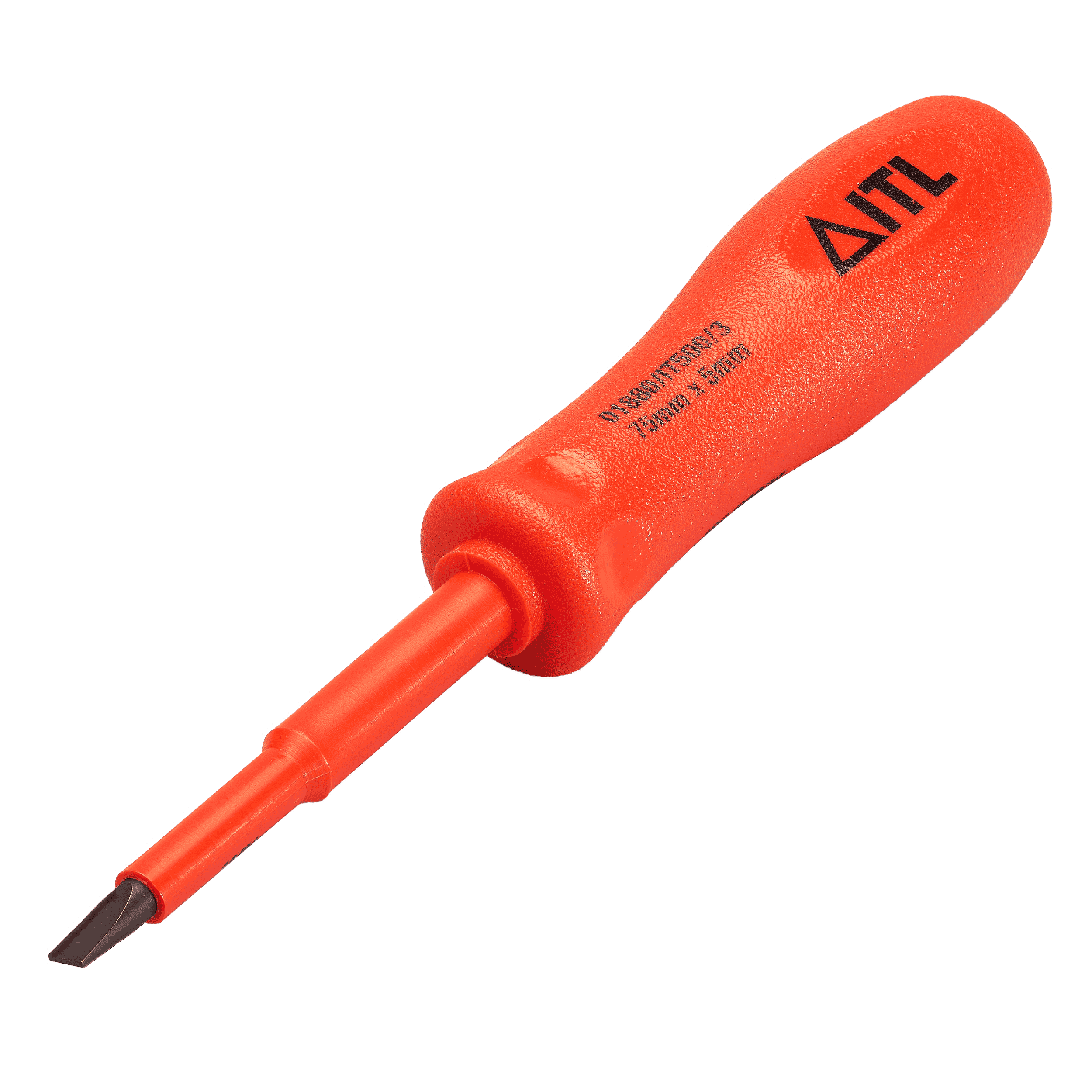 1,000v Insulated Slotted Screwdriver 75mm x 5 x 1
