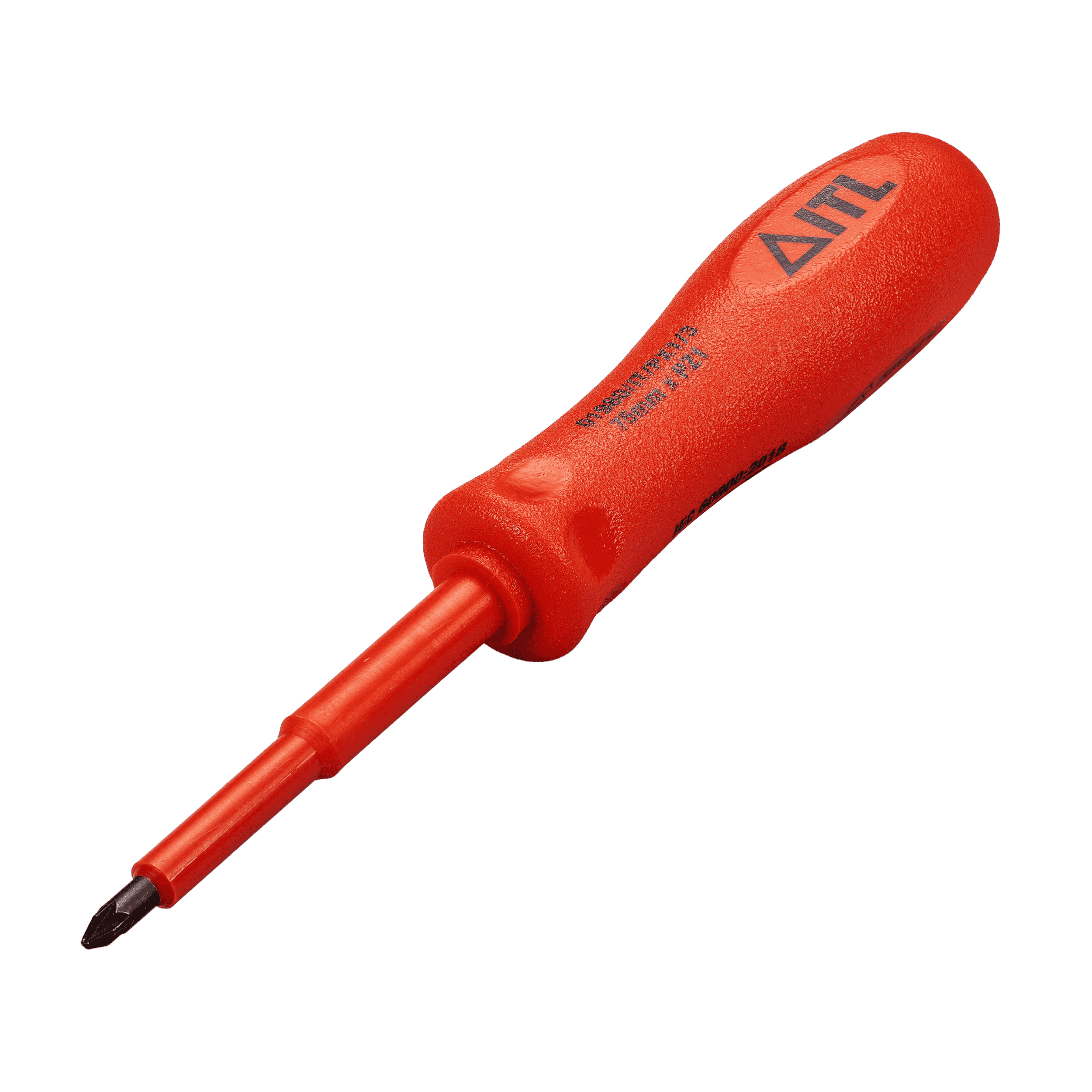 1,000v Insulated Pozidriv Screwdriver 75mm x 5 x No.1