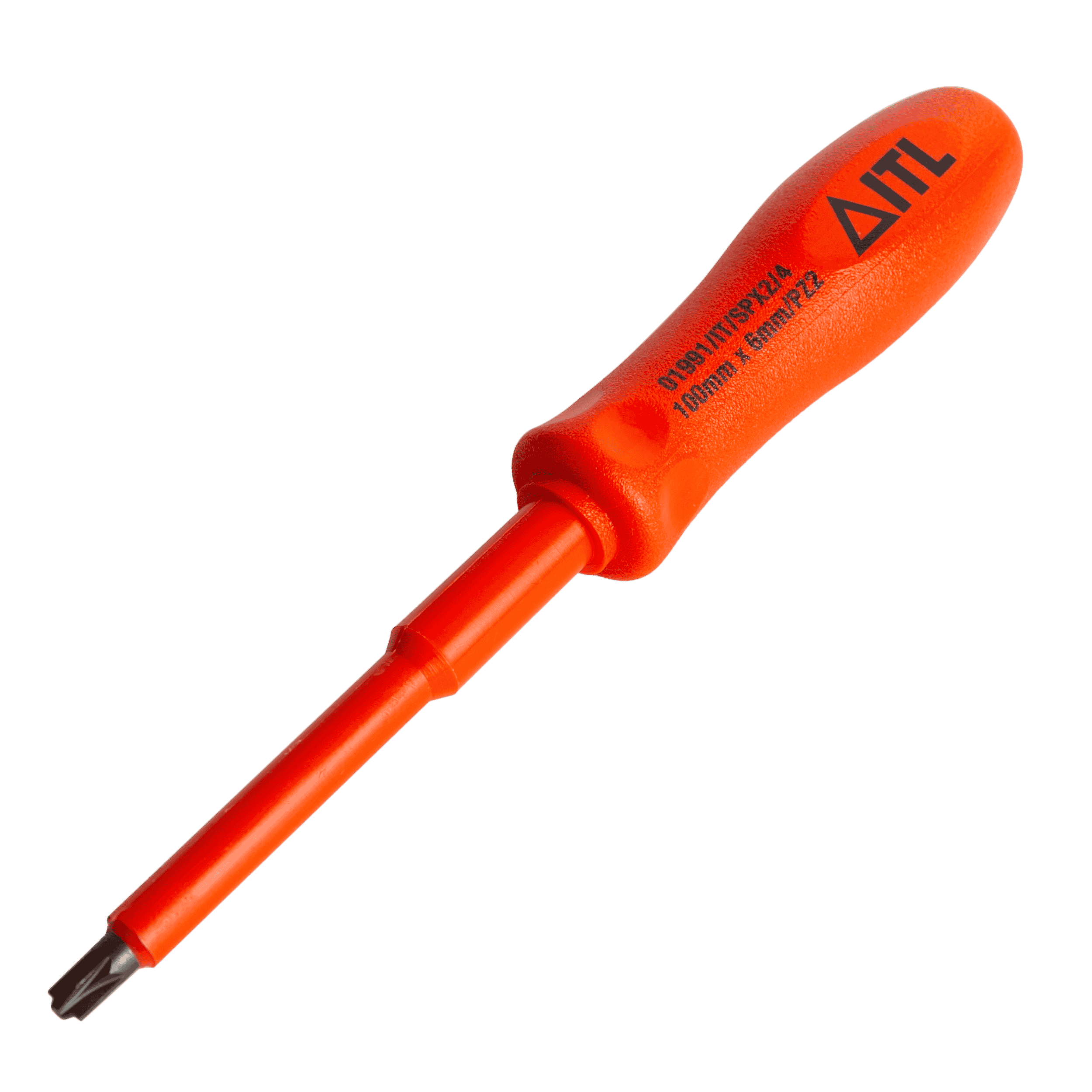 1,000v Insulated Slot/Pozi Distribution Board Screwdriver 100mm x 6 x No.2