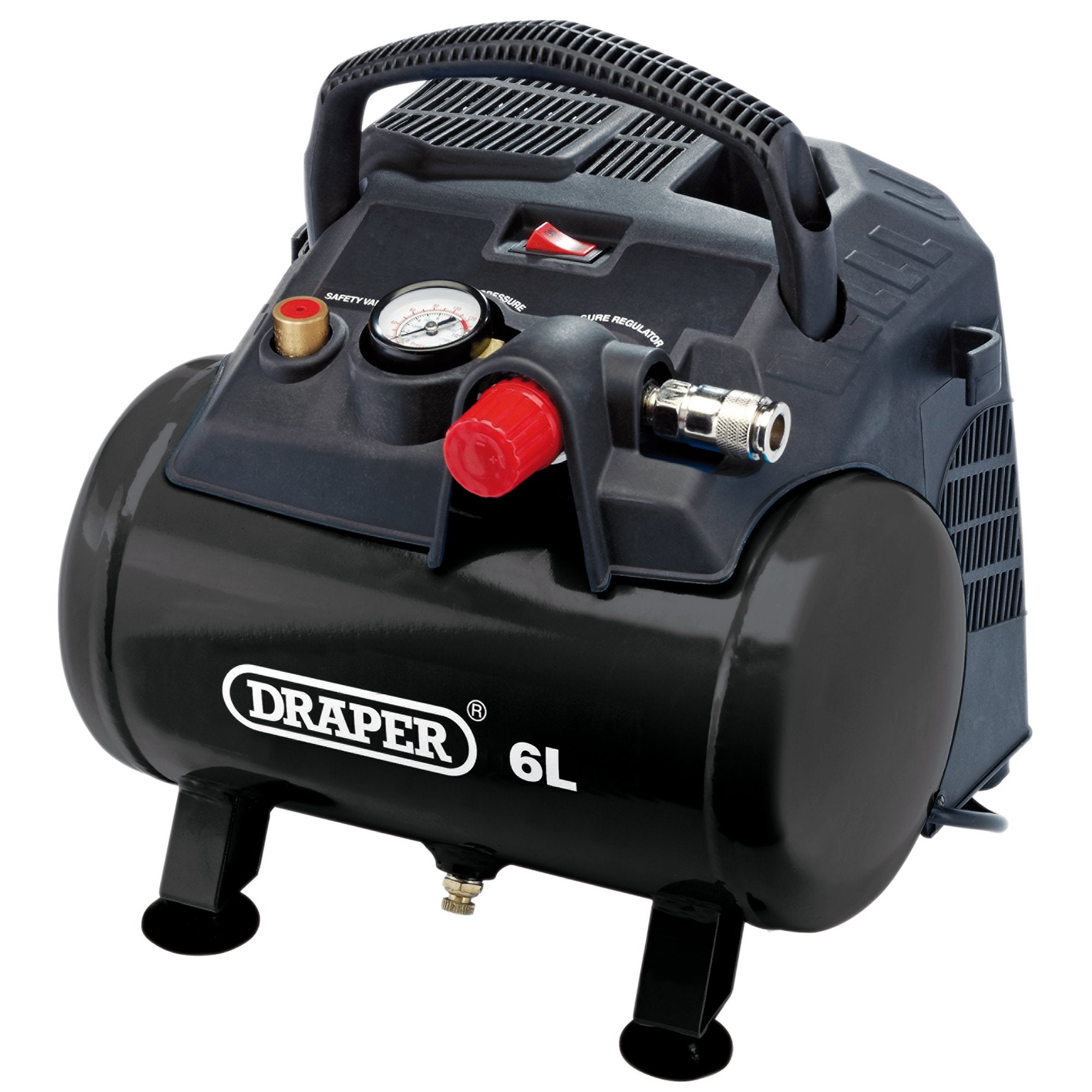 6L-Oil-Free-Air-Compressor,-1.2kW/1.5hp
