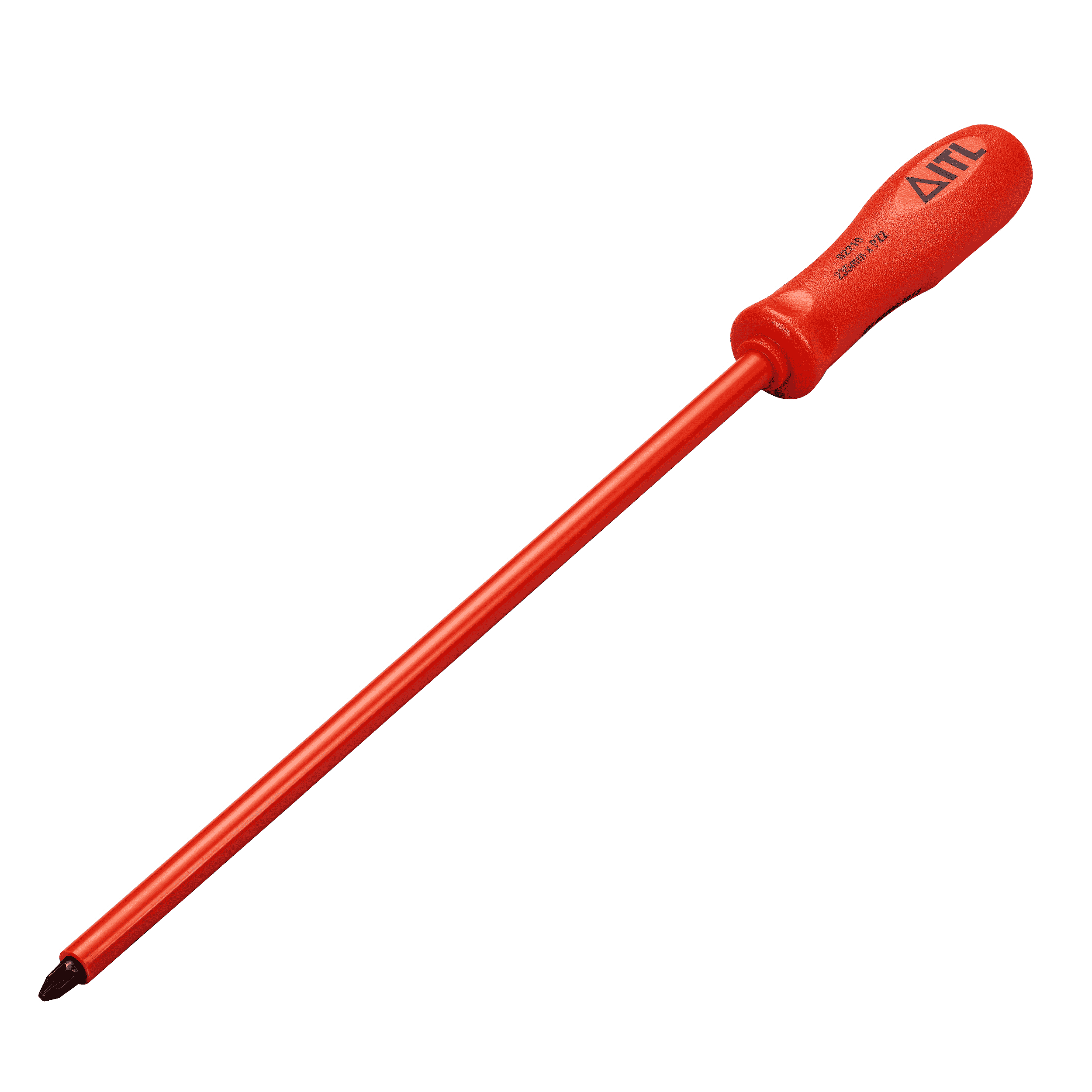 1,000v Insulated Pozidriv Screwdriver 250mm x 6 x No.2