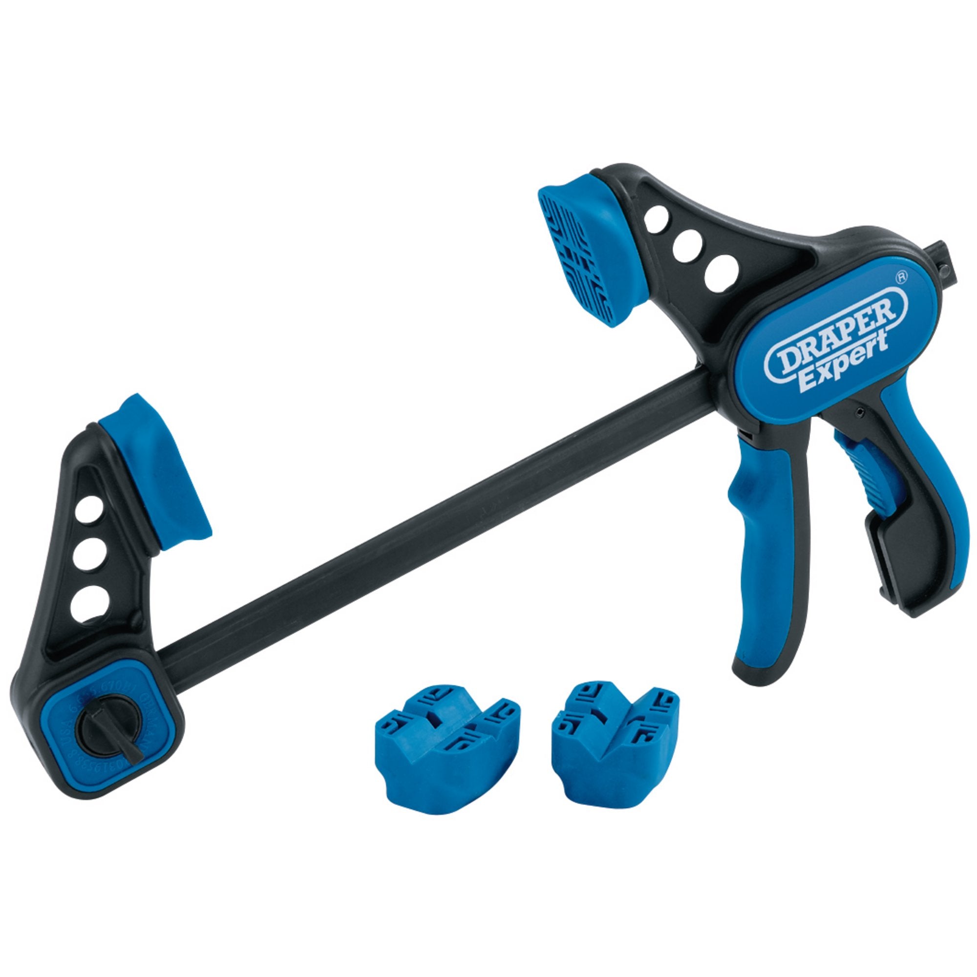 Draper-Expert-Heavy-Duty-Soft-Grip-Dual-Action-Clamps,-150mm