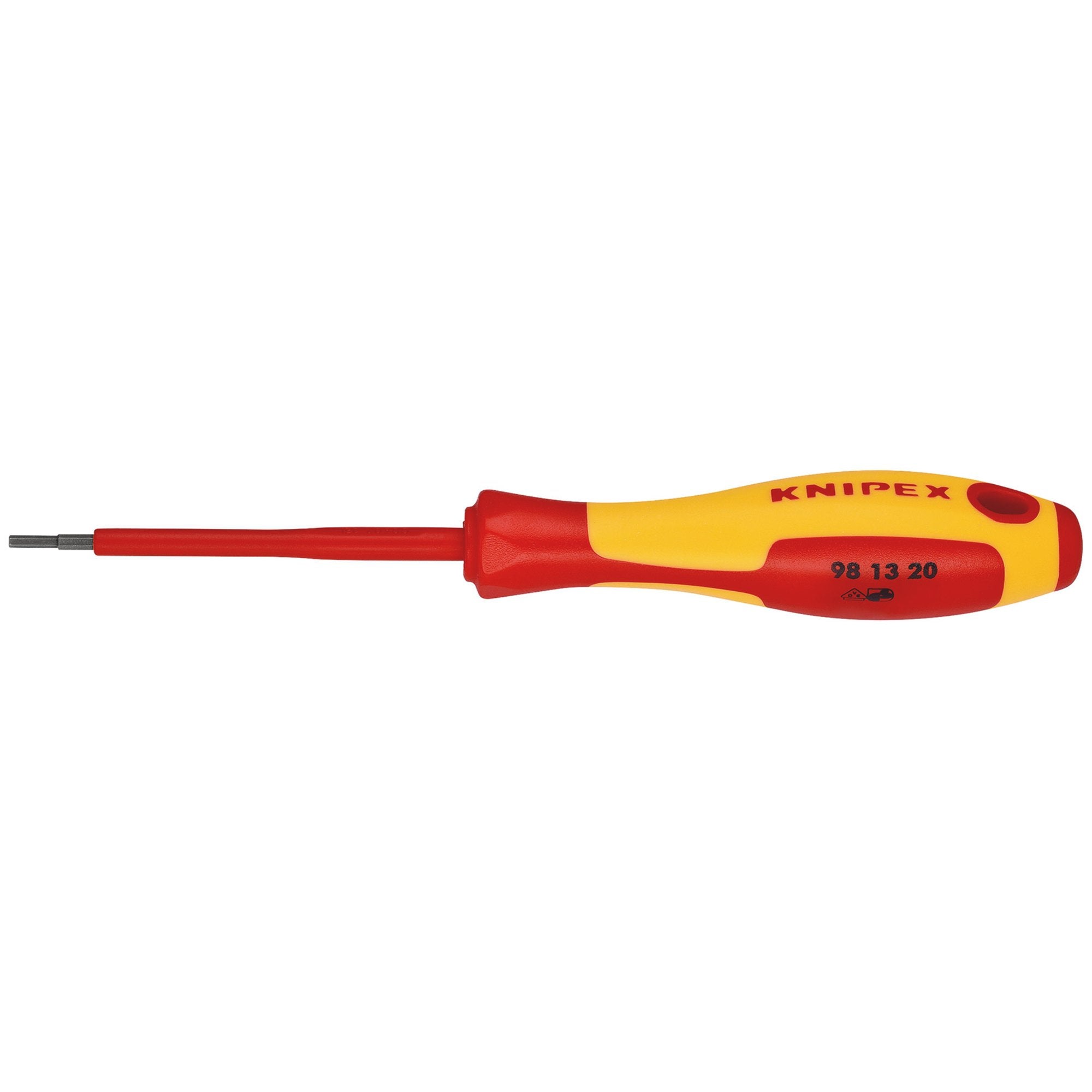KNIPEX-98-13-20-VDE-Insulated-Hexagon-Screwdriver,-2.0-x-75mm