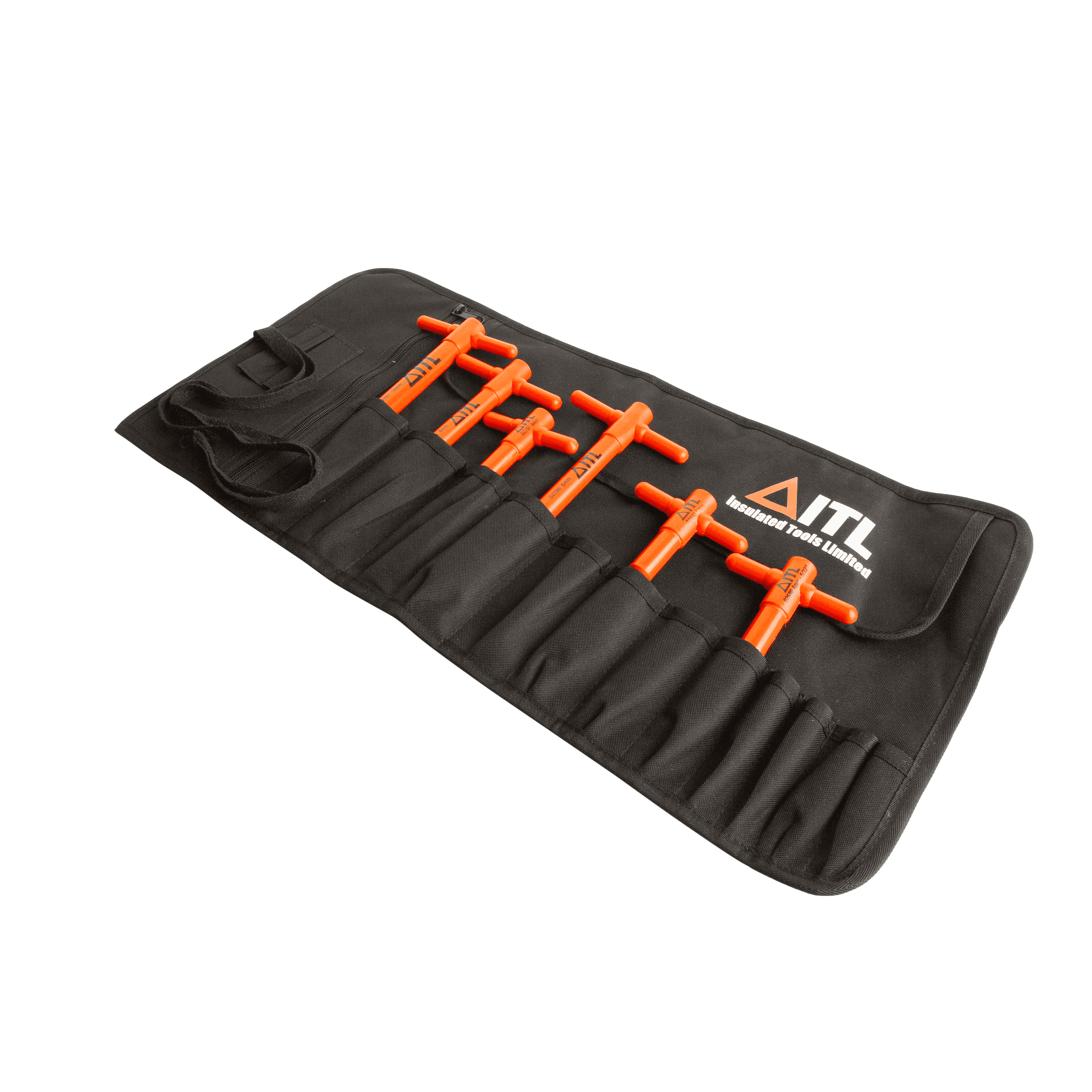 1,000v Insulated 6pc T-Handle Hex Key Set