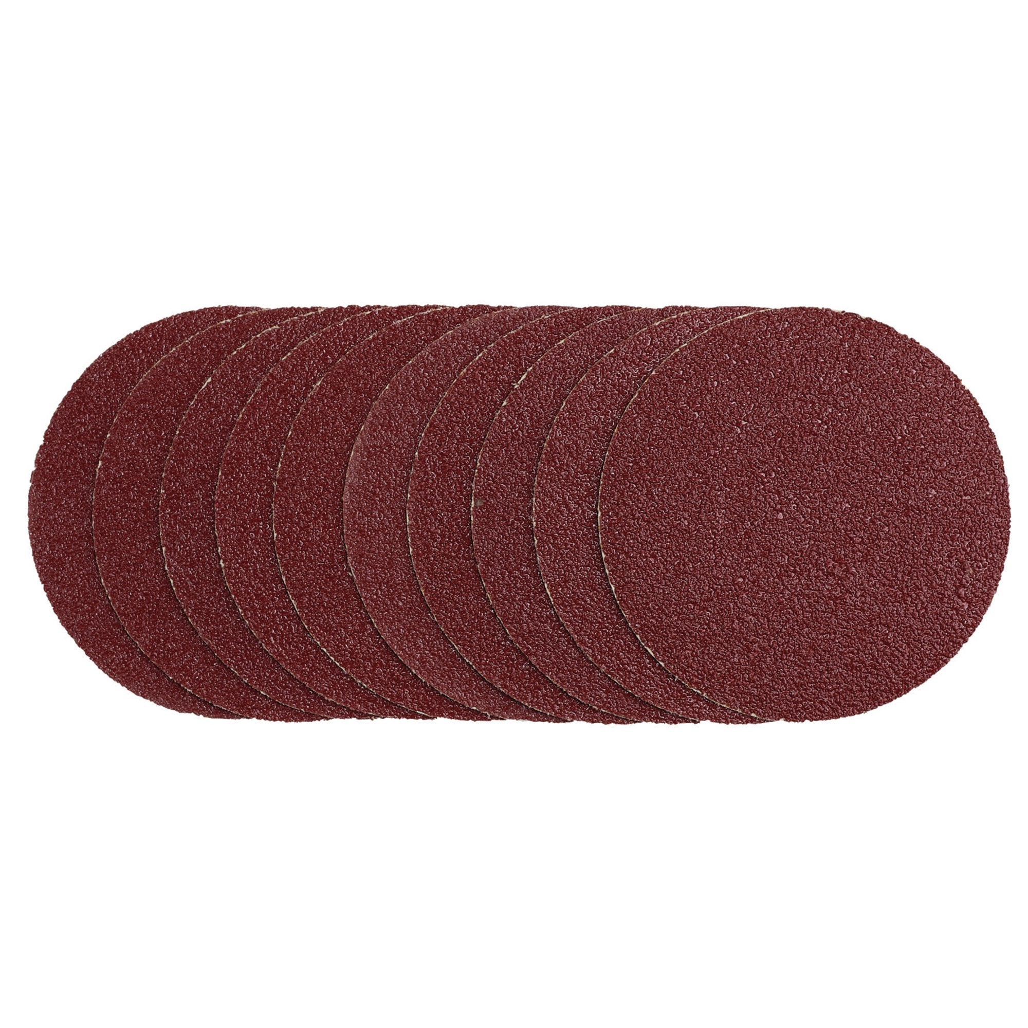 Sanding-Discs,-125mm,-Hook-&-Loop,-40G-(Pack-of-10)
