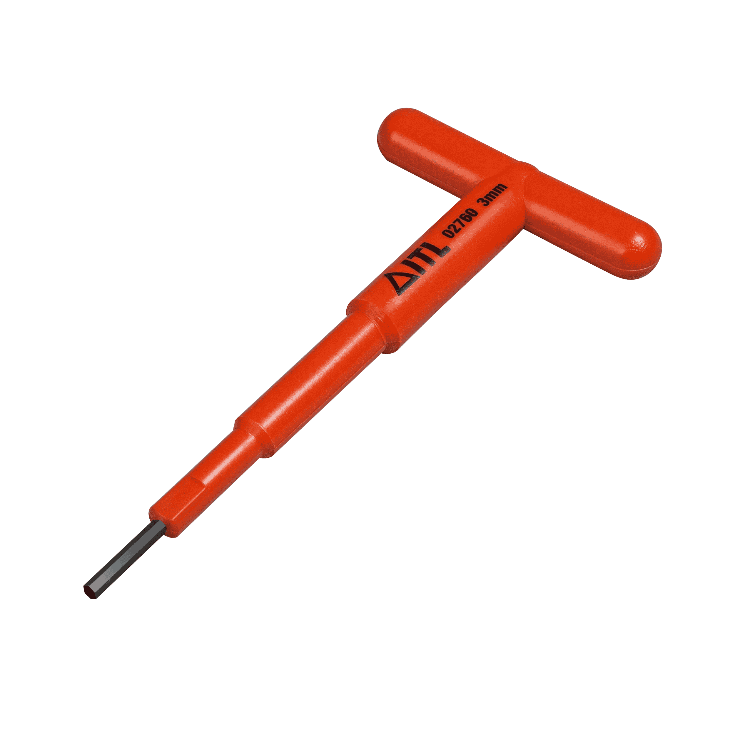 1,000v Insulated 3mm Light T Handle Hex Driver