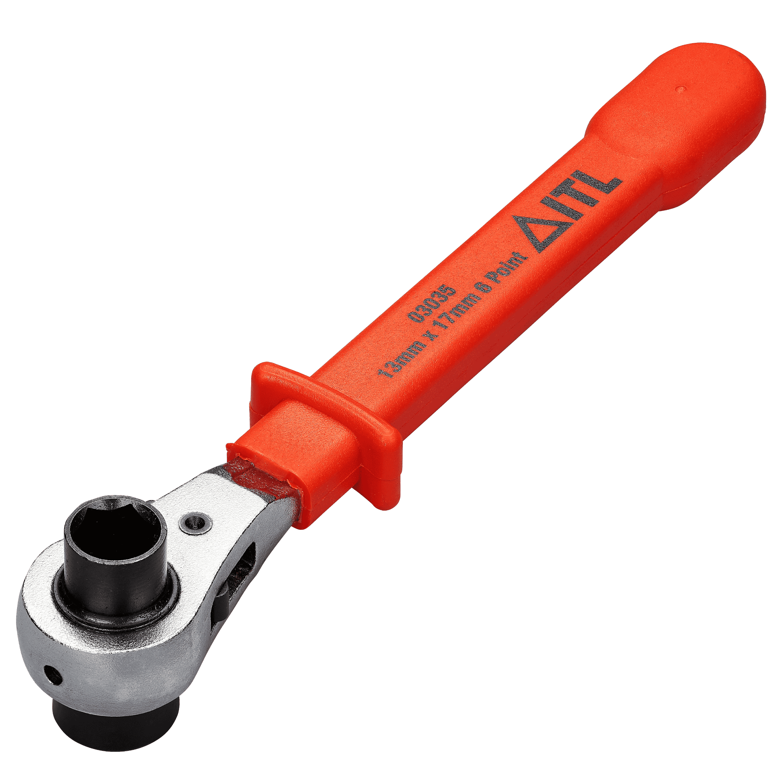 1,000v Insulated 13mm x 17mm Podger Ratchet (6 Point)