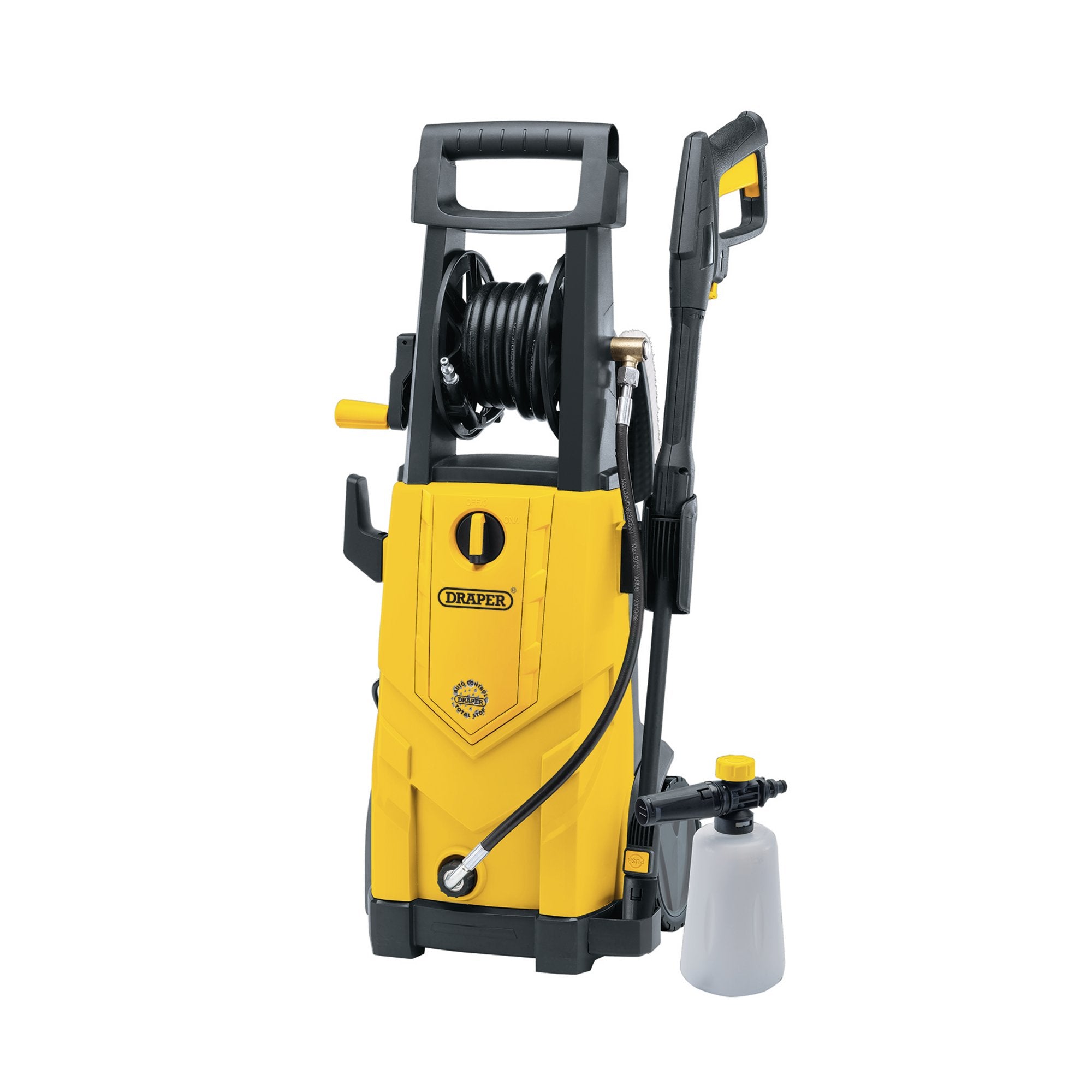 230V-Pressure-Washer,-2200W,-165Bar,-Yellow