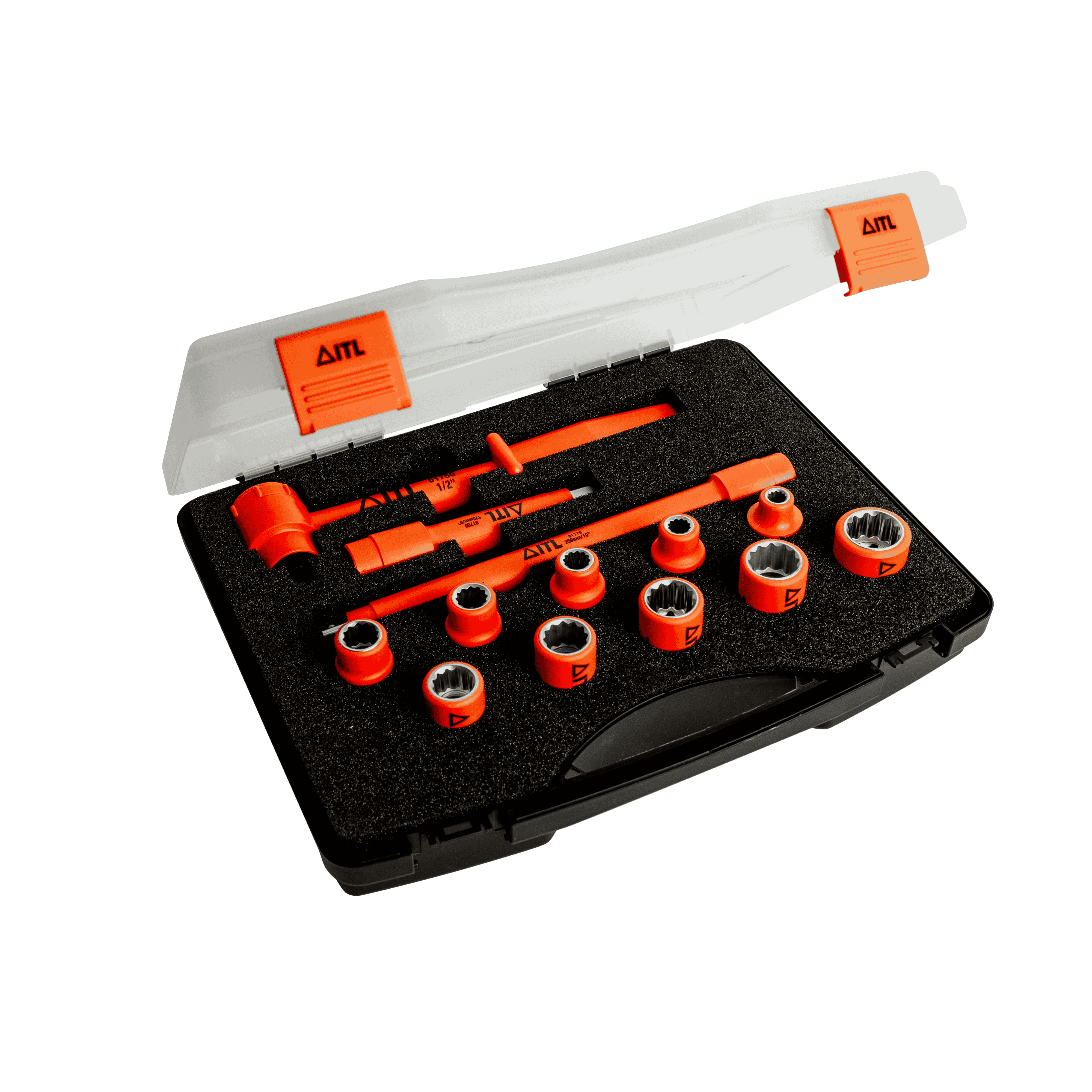 1,000v Insulated 3/8" Drive 13 Piece Metric Socket Set