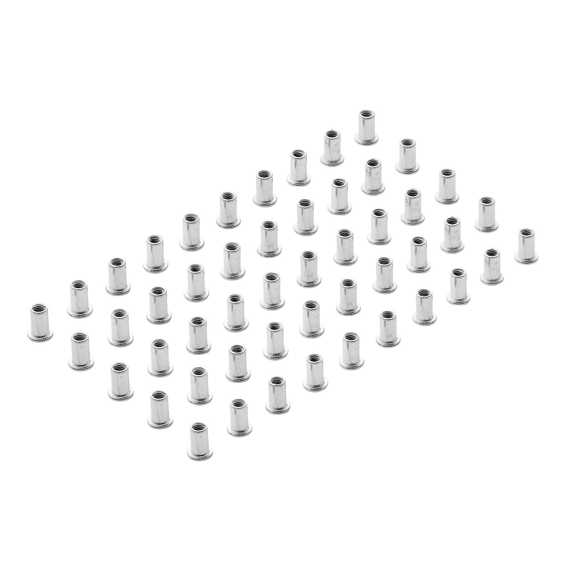 Zinc-Plated-Threaded-Insert-Rivet-Nuts,-M5-x-0.8mm-(Pack-of-50)