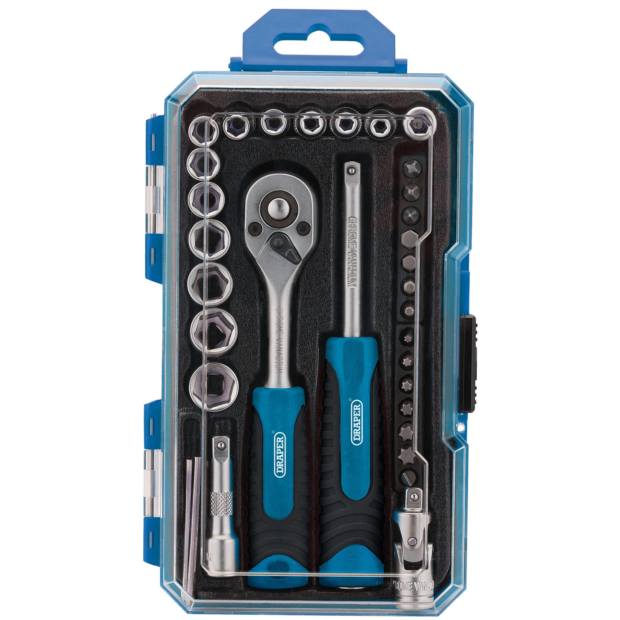 Socket-Set,-1/4"-Sq.-Dr.-(35-Piece)
