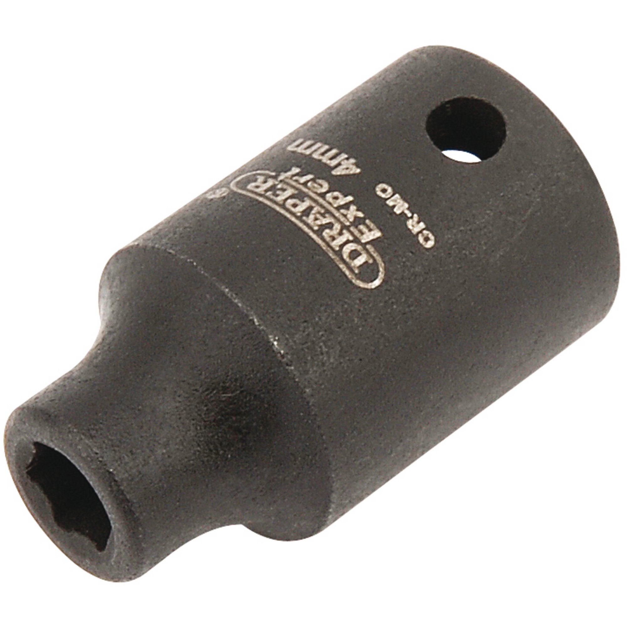 Draper-Expert-HI-TORQ®-6-Point-Impact-Socket,-1/4"-Sq.-Dr.,-4mm