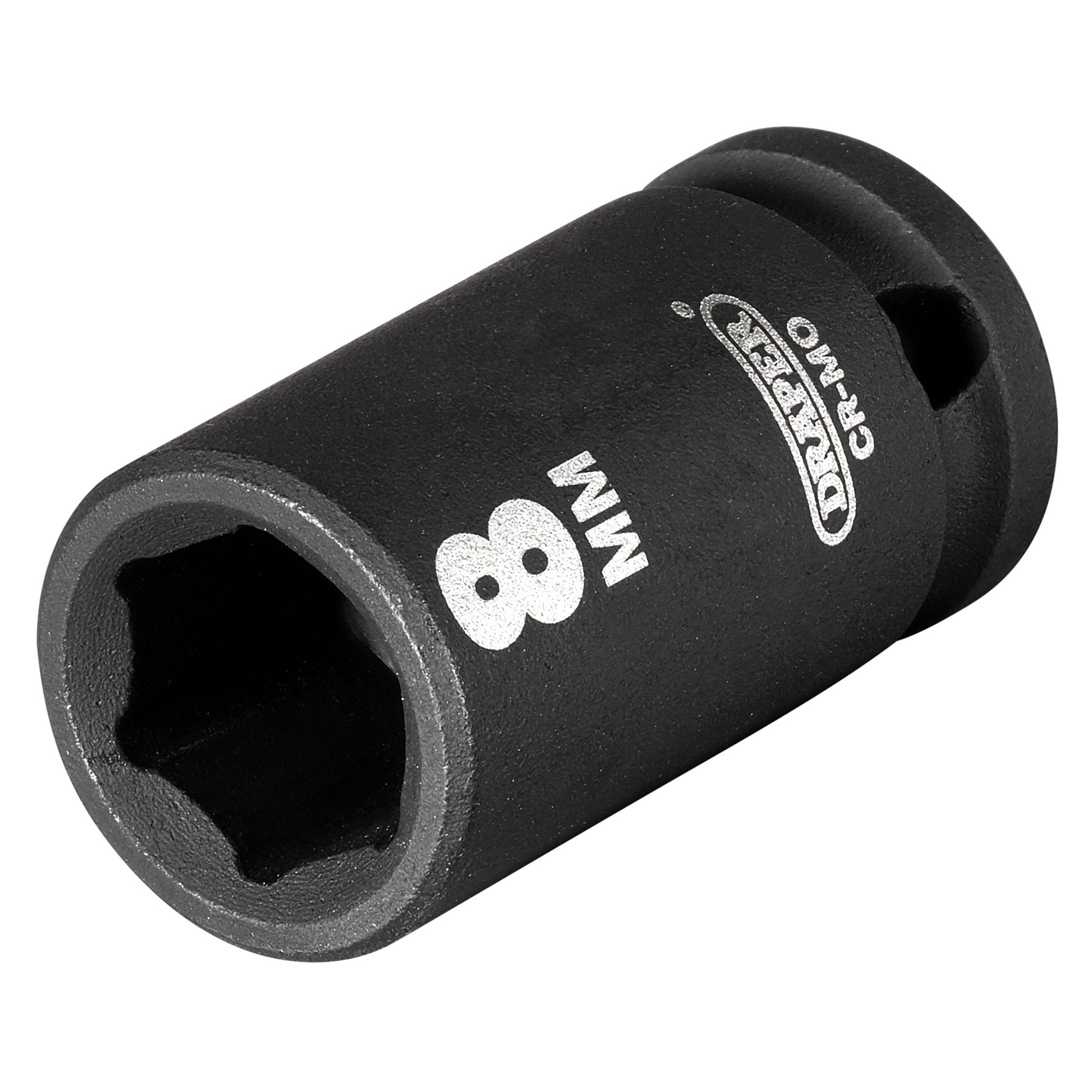 Draper-Expert-HI-TORQ®-6-Point-Impact-Socket,-1/4"-Sq.-Dr.,-8mm