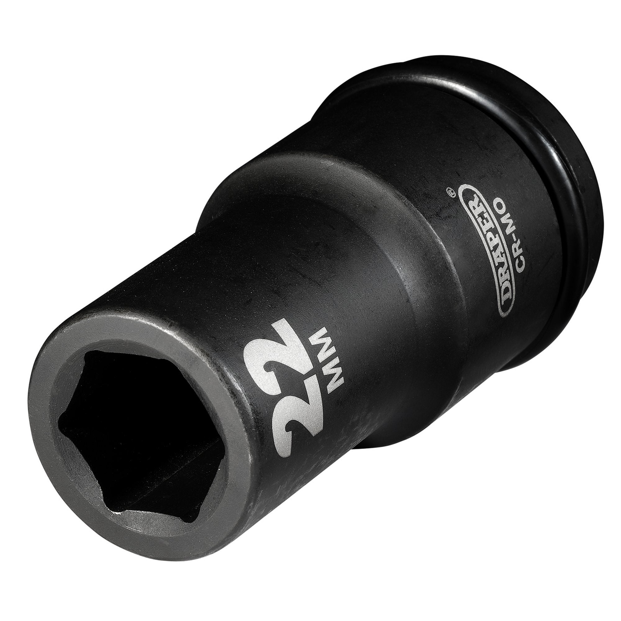 Draper-Hi-TORQ®-Deep-Impact-Socket,-3/4"-Sq.-Dr.,-22mm