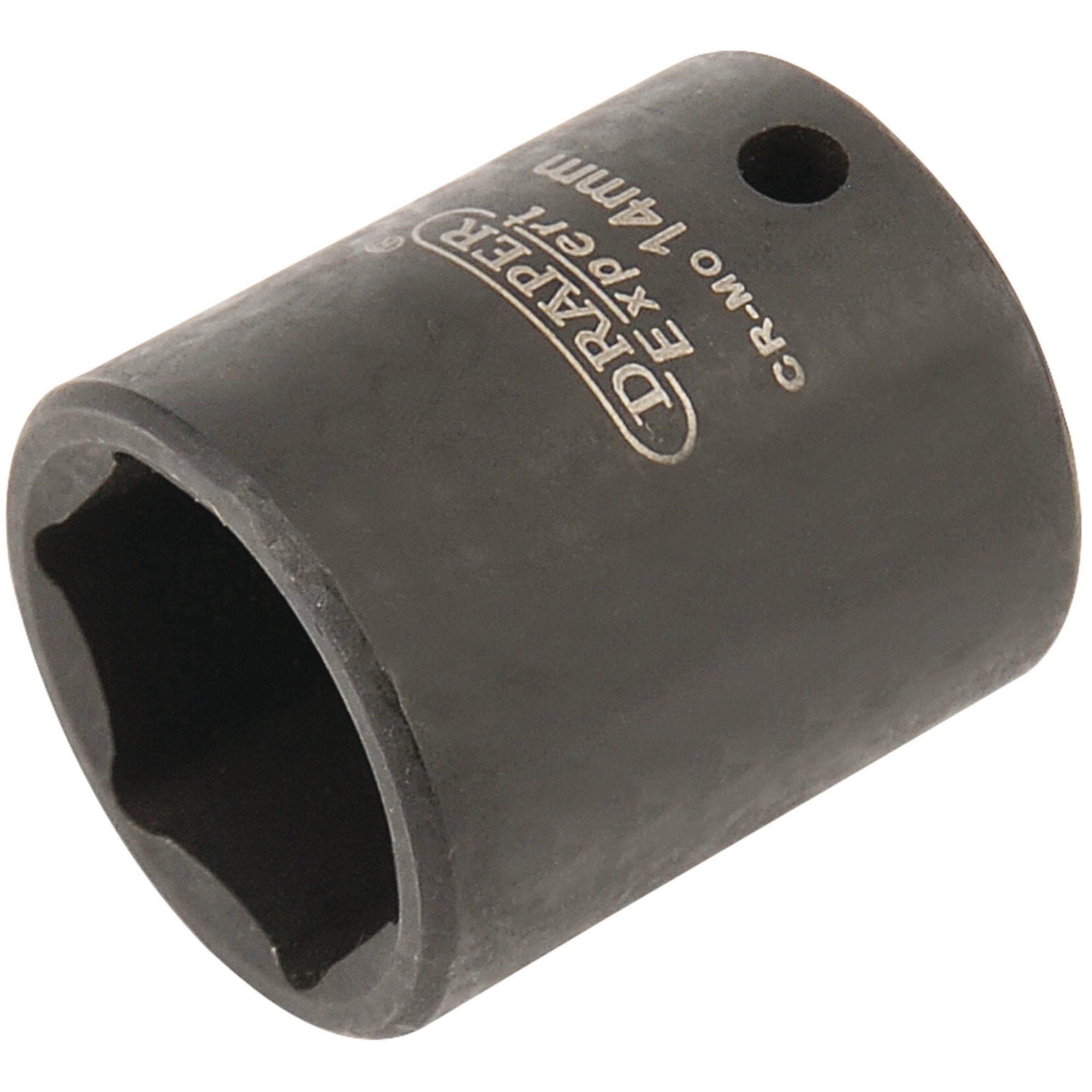 Draper-Expert-HI-TORQ®-6-Point-Impact-Socket,-1/4"-Sq.-Dr.,-14mm