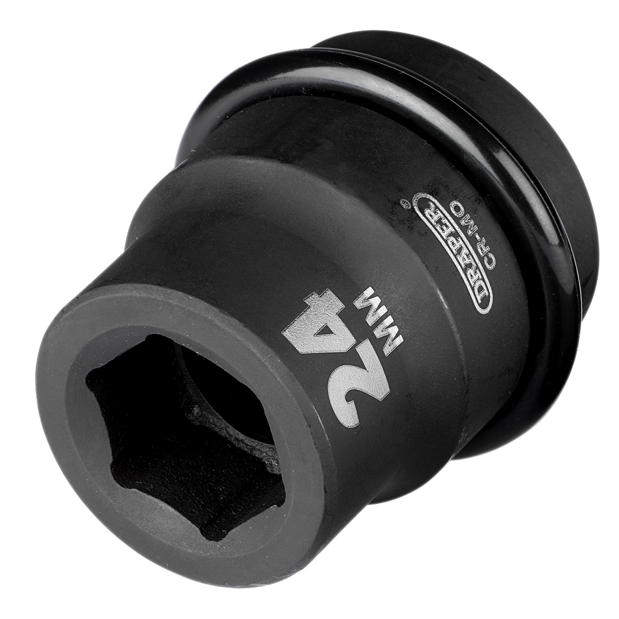 Draper-Expert-HI-TORQ®-6-Point-Impact-Socket,-1"-Sq.-Dr.,-24mm
