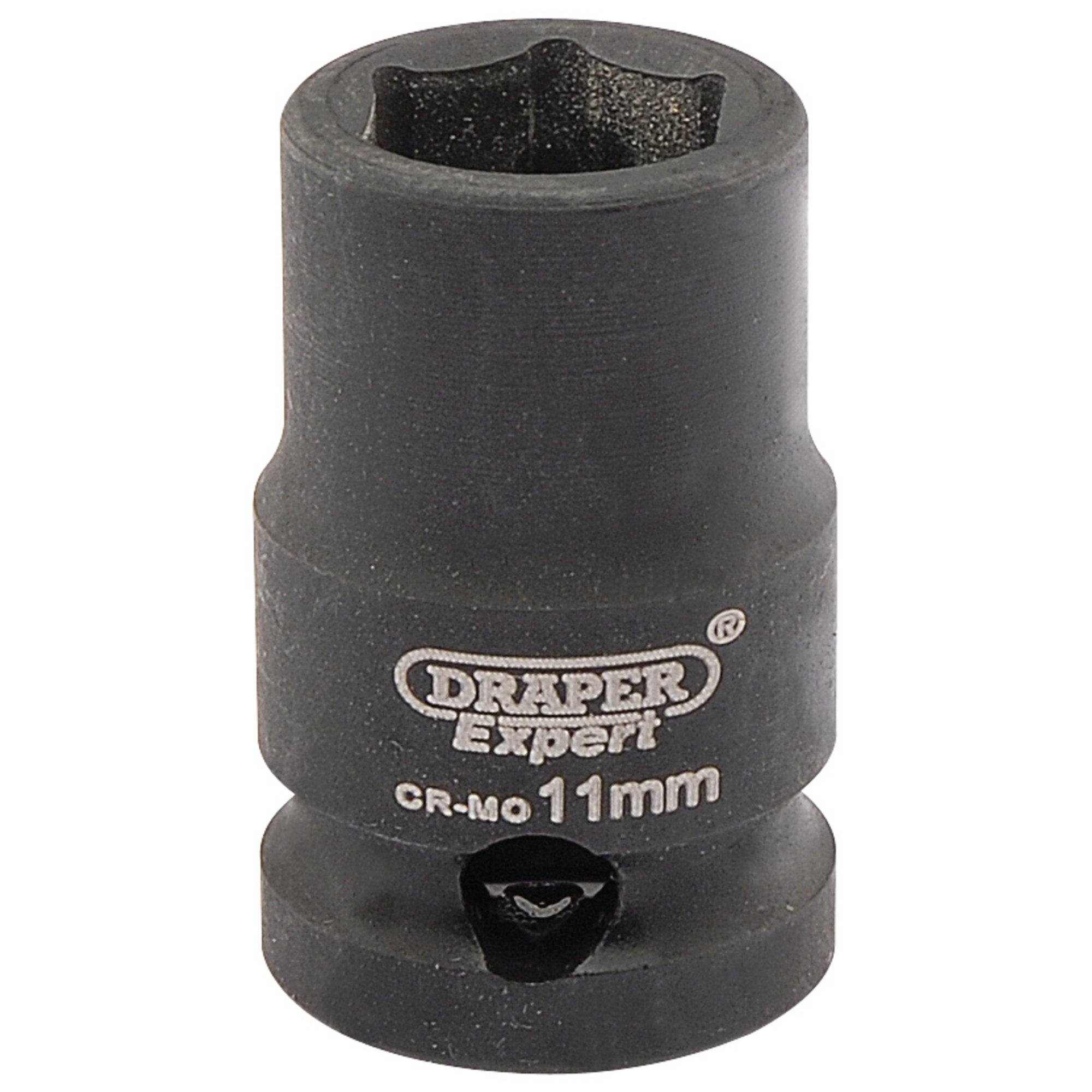 Draper-Expert-HI-TORQ®-6-Point-Impact-Socket,-3/8"-Sq.-Dr.,-11mm