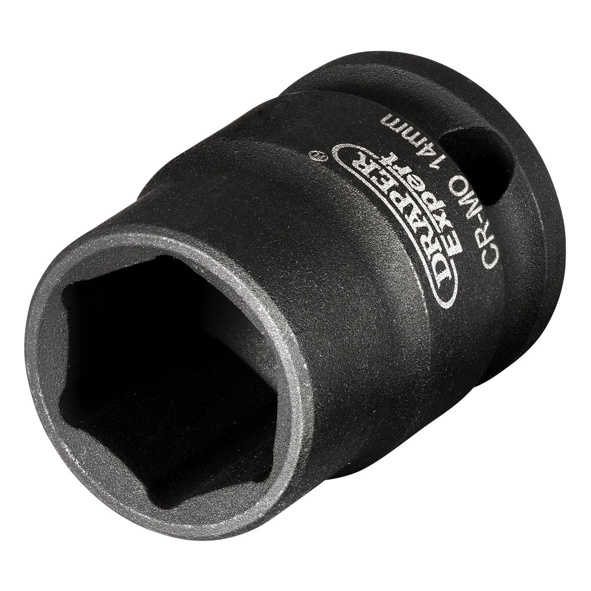 Draper-Expert-HI-TORQ®-6-Point-Impact-Socket,-3/8"-Sq.-Dr.,-14mm