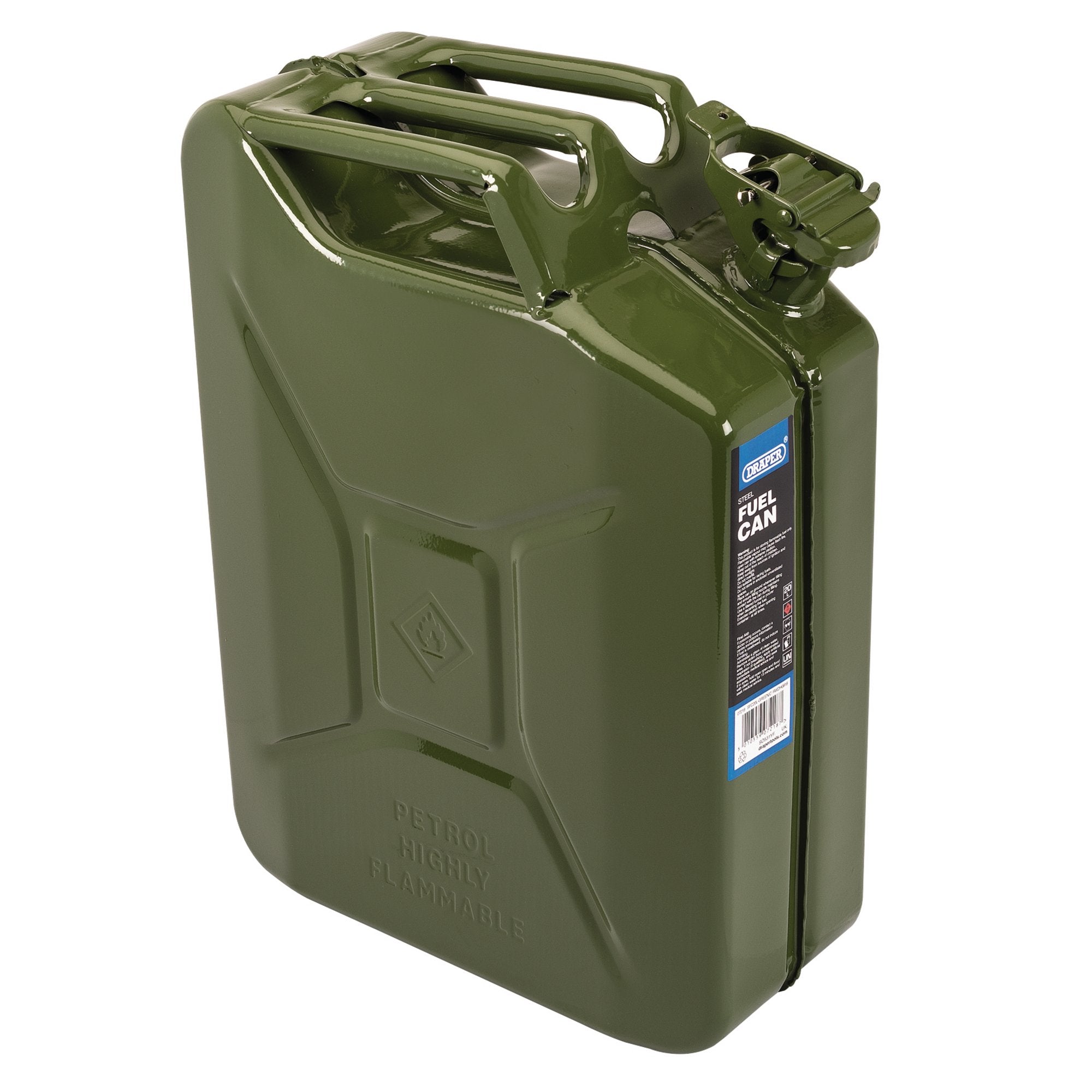 Steel-Fuel-Can,-20L,-Green