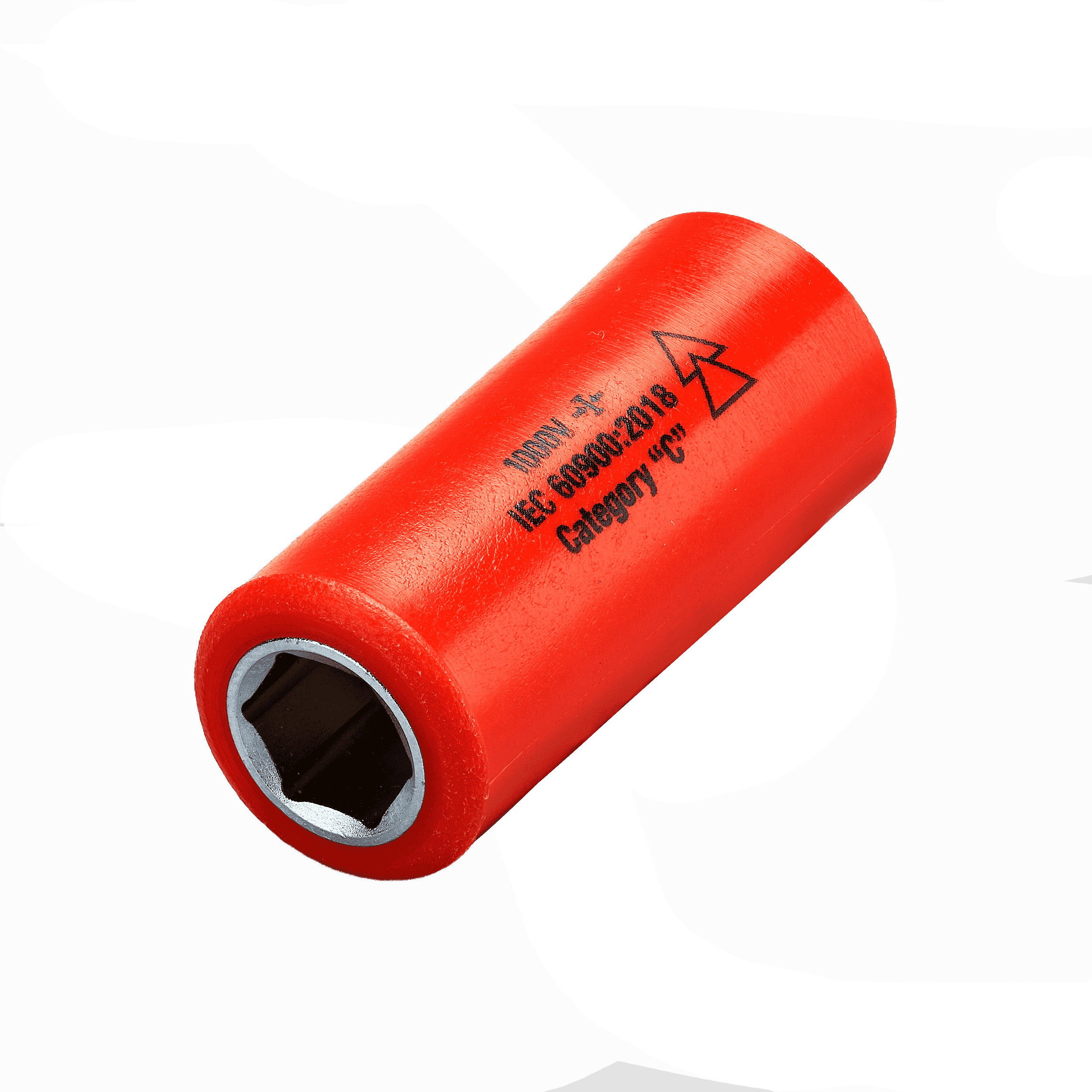 1,000v Insulated 1/4" Drive Socket 11mm (6 point)