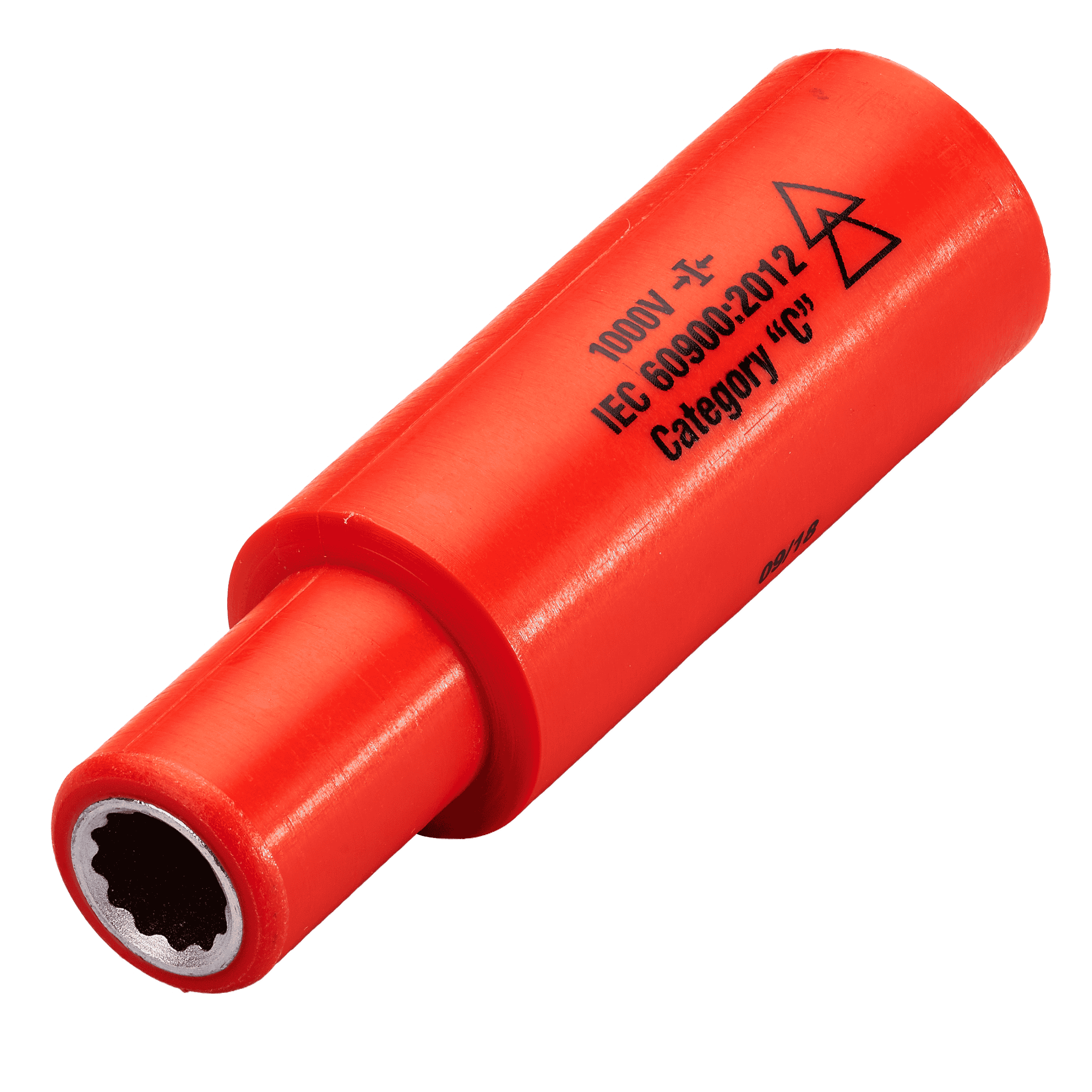 1,000v Insulated 1/4" Drive Deep Socket 4mm