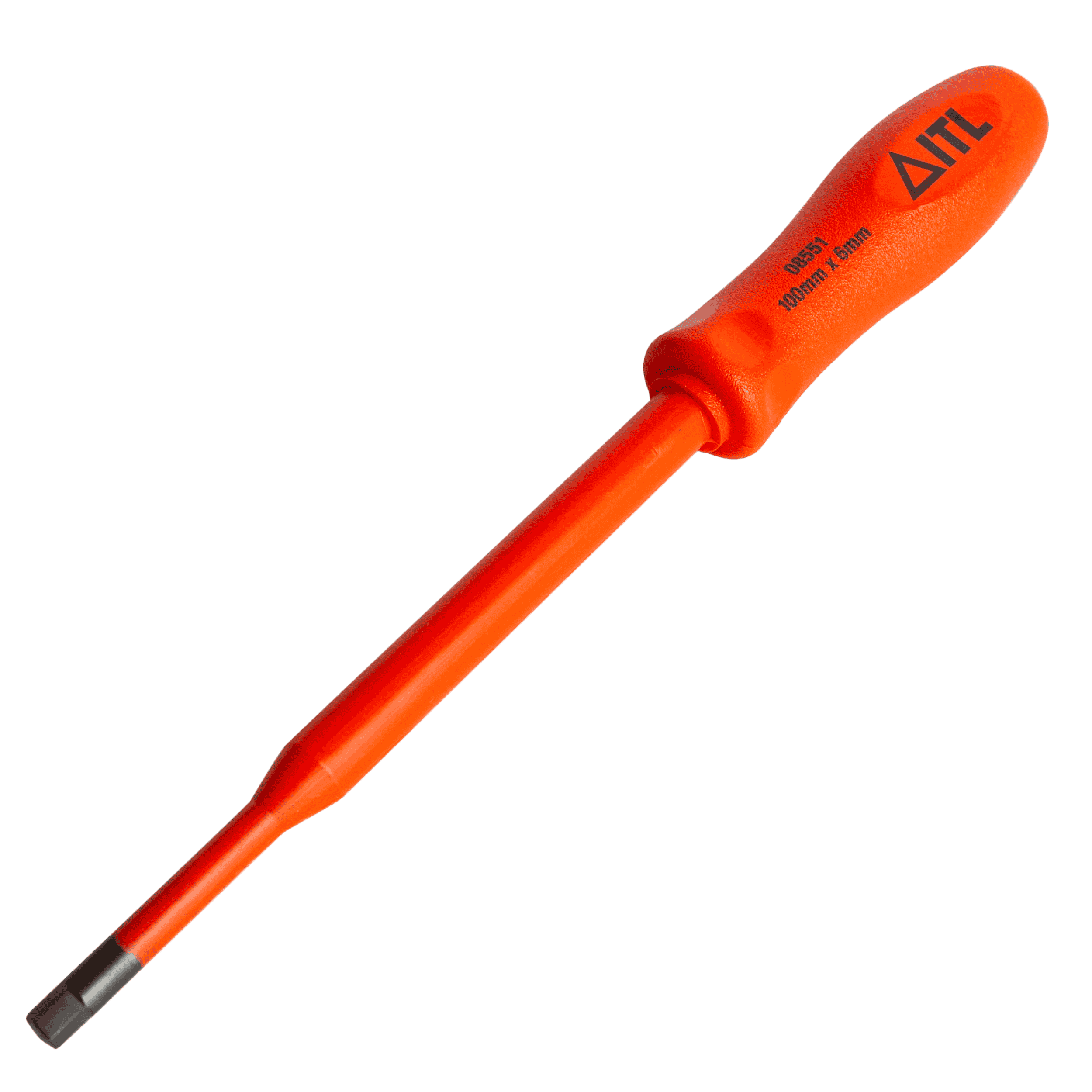 1,000v Insulated 6mm Hex Key Screwdriver (Slim)