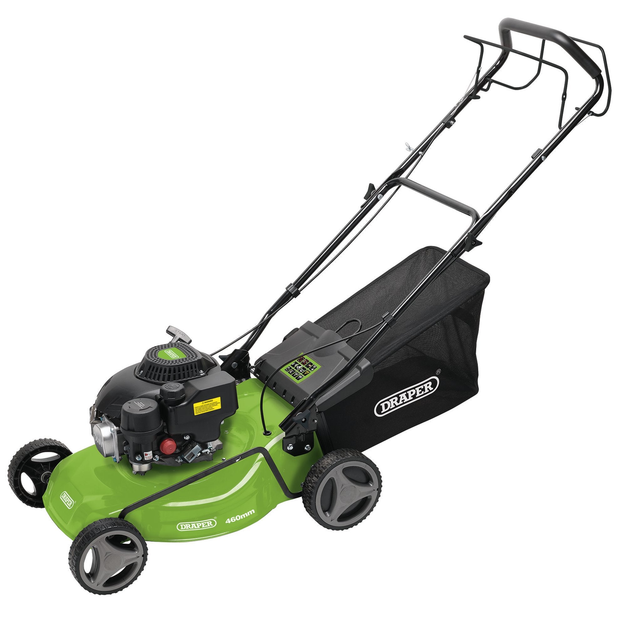 Self-Propelled-Petrol-Lawn-Mower,-460mm,-150cc/3.6HP