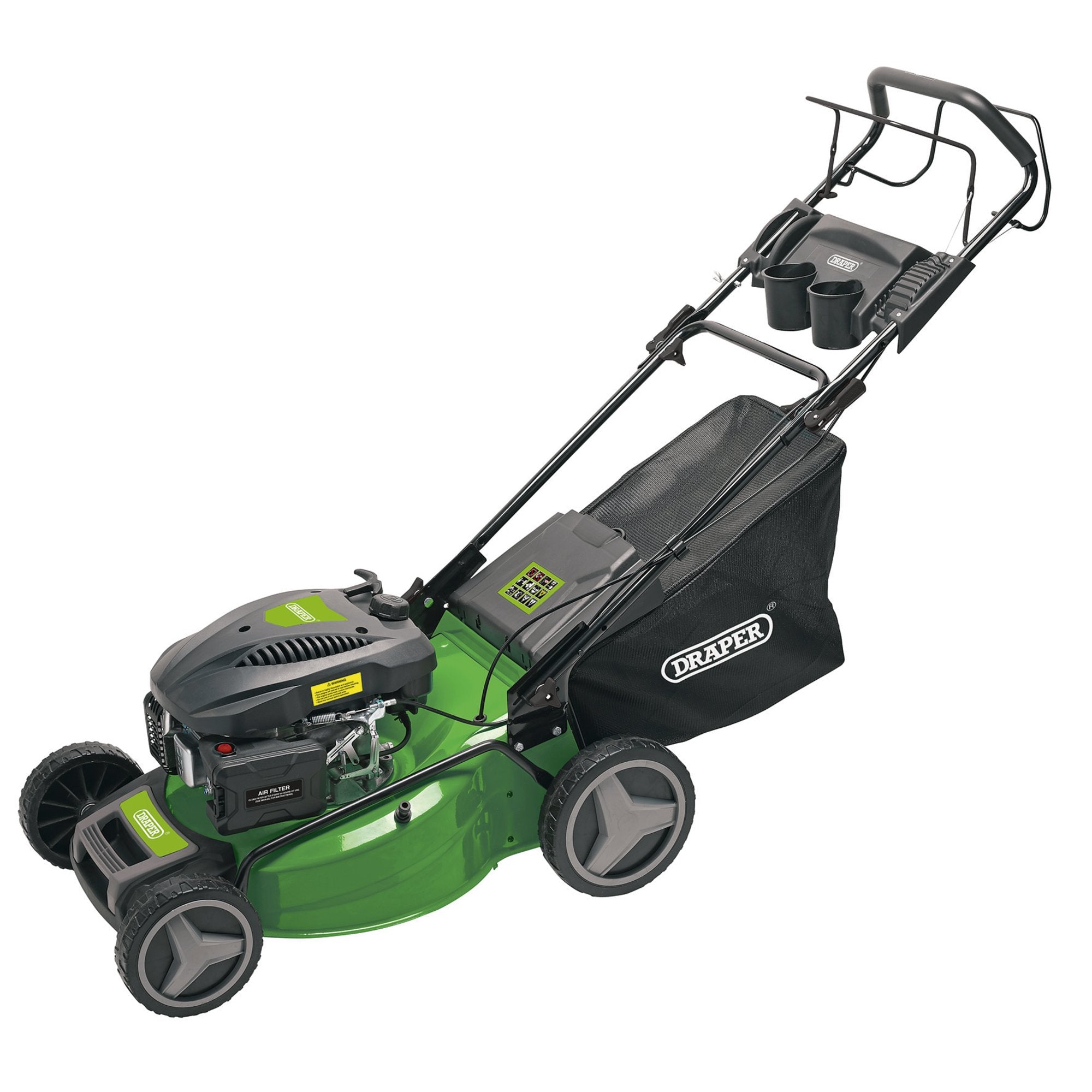 Self-Propelled-Petrol-Lawn-Mower-with-Mulching,-510mm,-173cc/4.4HP