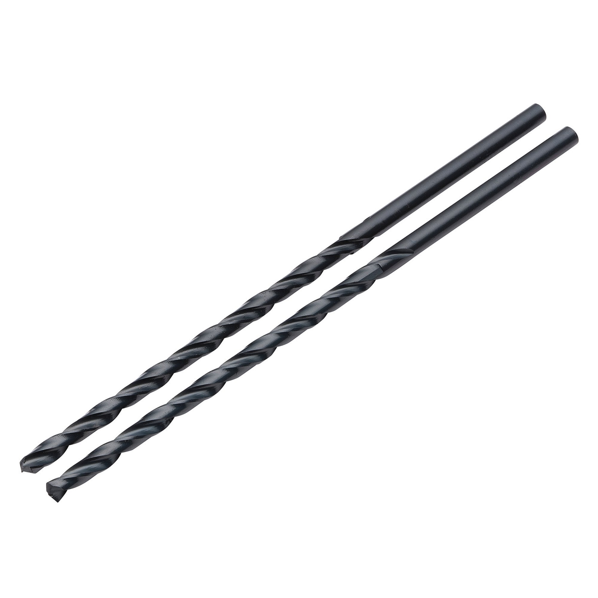 Black-HSS-Long-Drill-Bit-3.0-x-100mm-(Pack-of-2)