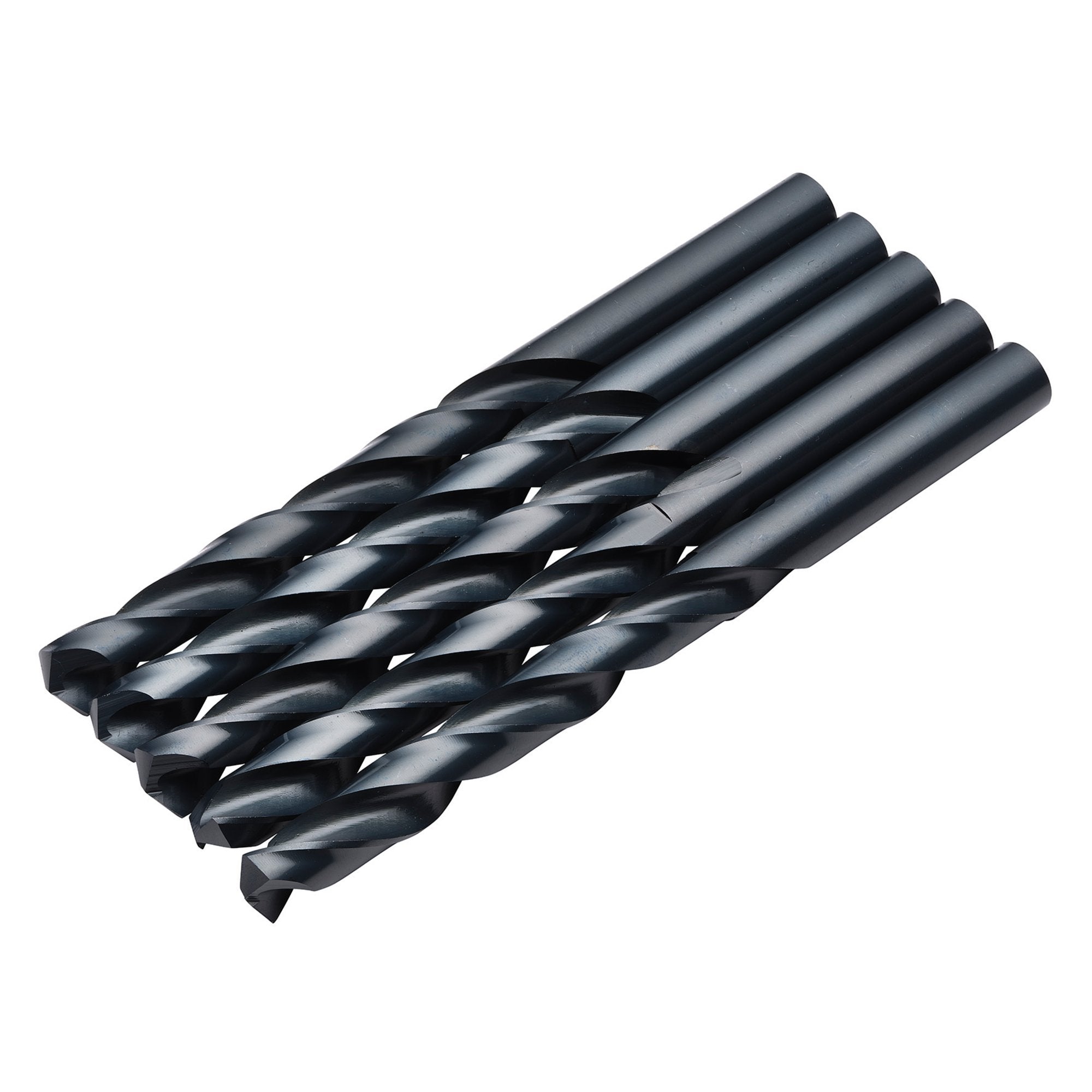 Black-HSS-Drill-Bit,-11.0mm-x-142mm-(Pack-of-5)