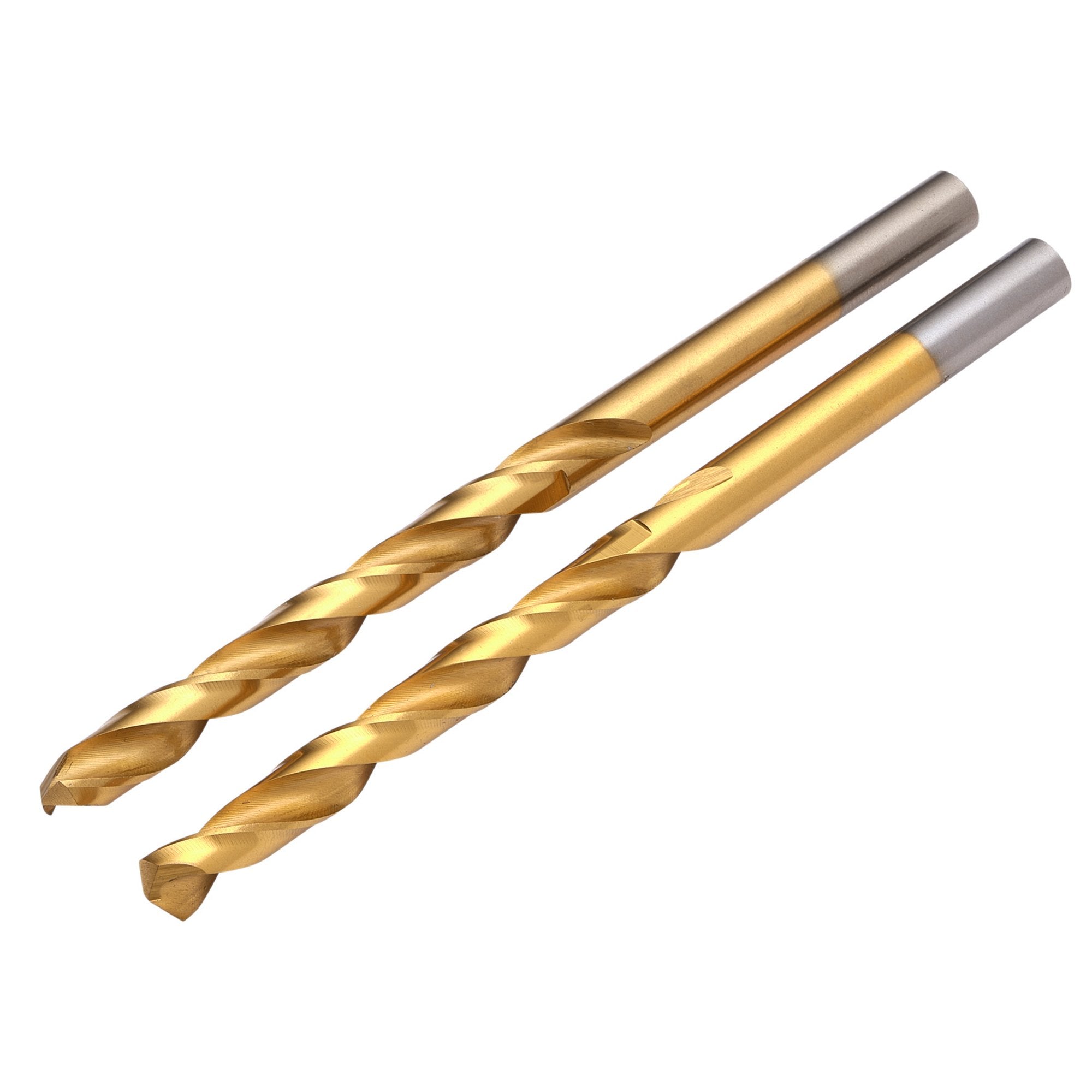 HSS-Titanium-Nitride-Coated-Drill-Bit,-6.0mm-x-43mm-(Pack-of-2)