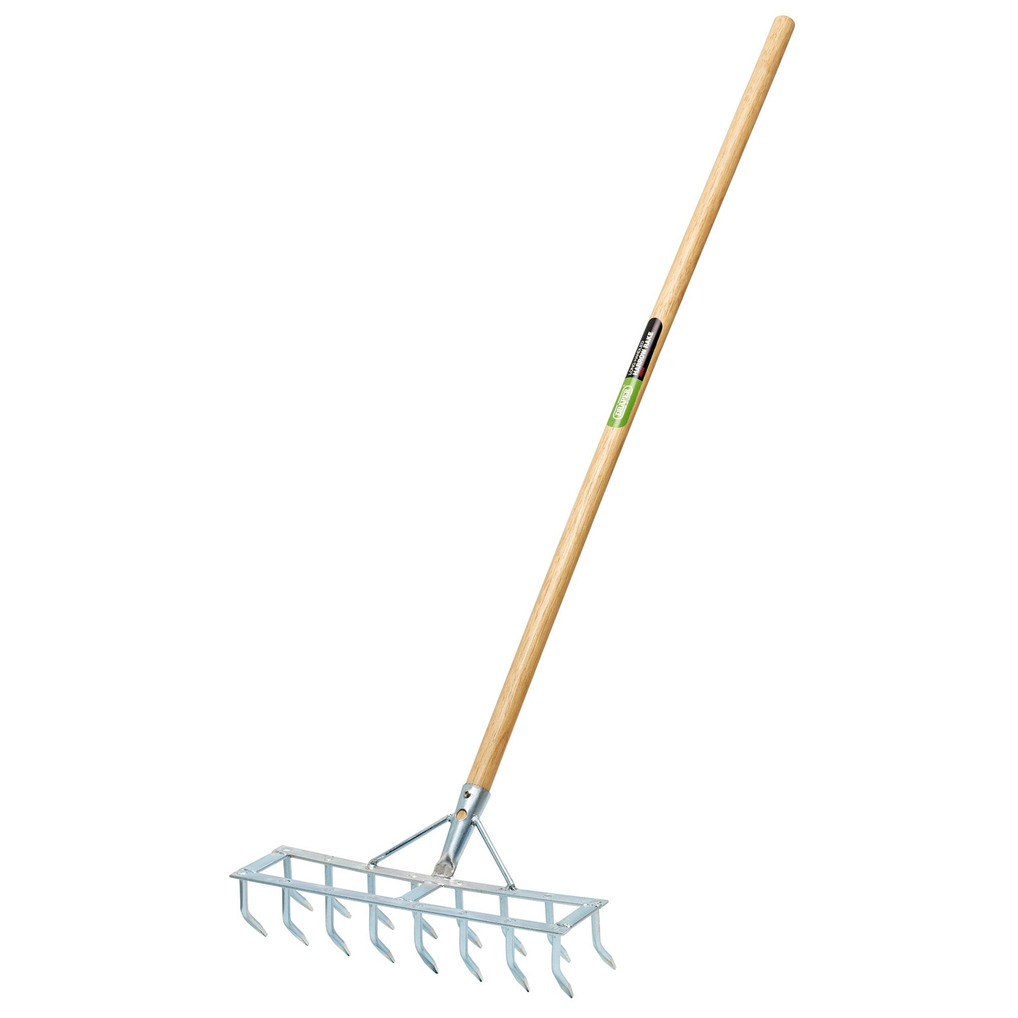 Long-Handled-Steel-Harrow-Rake-and-Scarifier