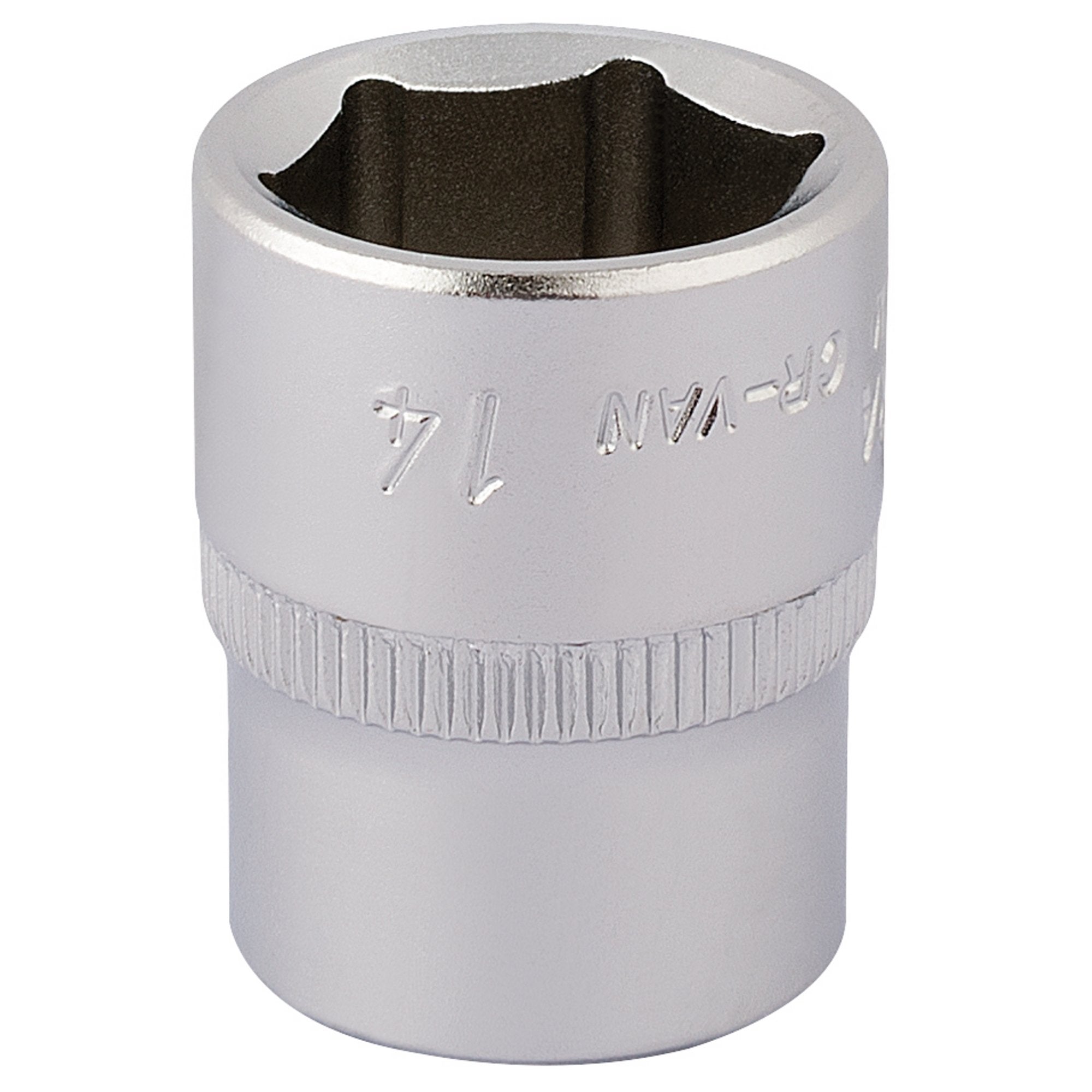 Elora-Hexagon-Socket,-1/4"-Sq.-Dr.,-14mm