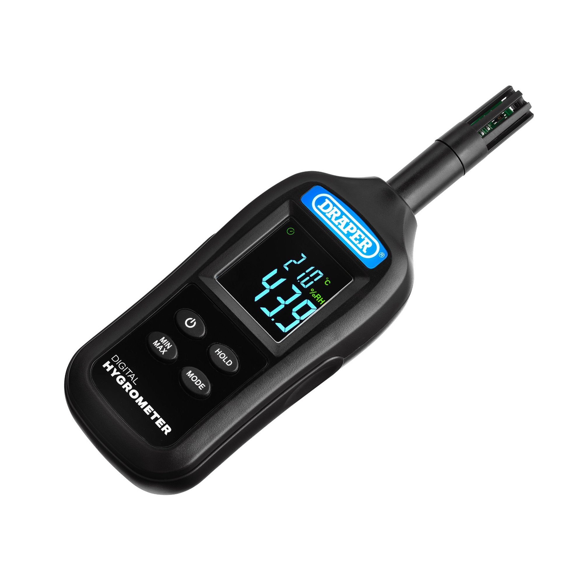 Handheld-Digital-Hygrometer---Humidity-and-Temperature-Meter,-0-100%-RH-and--20-to-+70°C