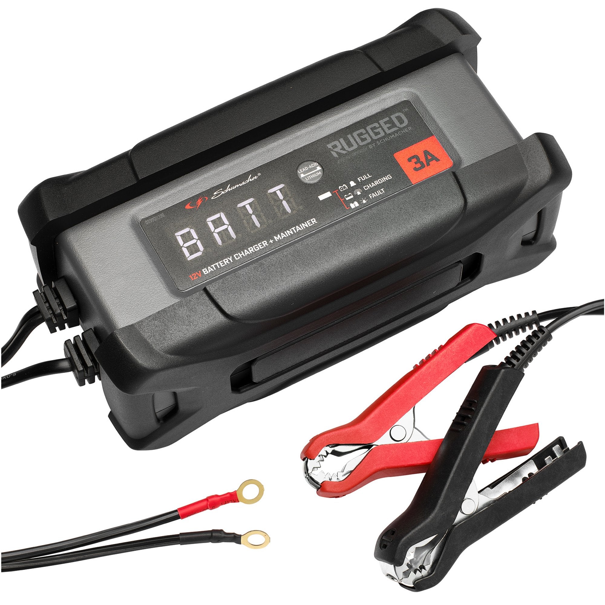 Schumacher®-SPX458-Rugged-12V-Battery-Charger-and-Maintainer,-3A
