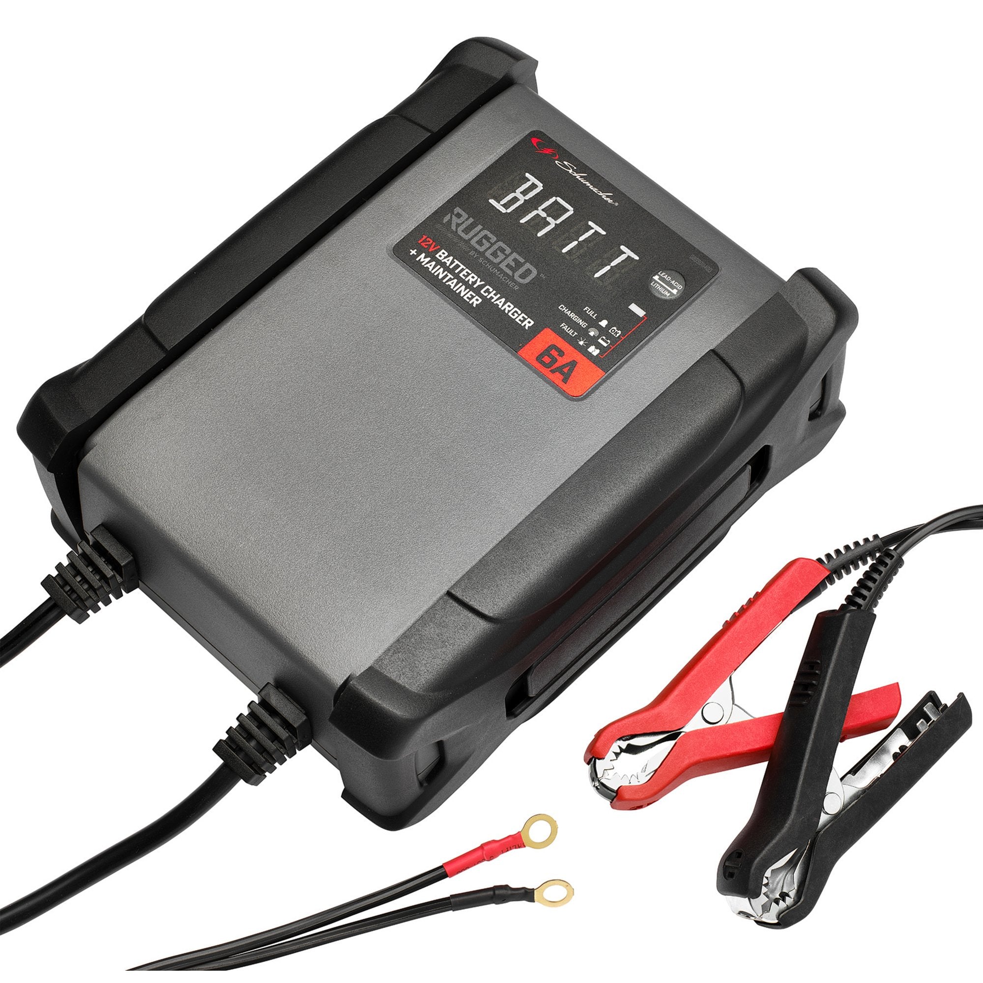 Schumacher®-SPX459-Rugged-12V-Battery-Charger-and-Maintainer,-6A