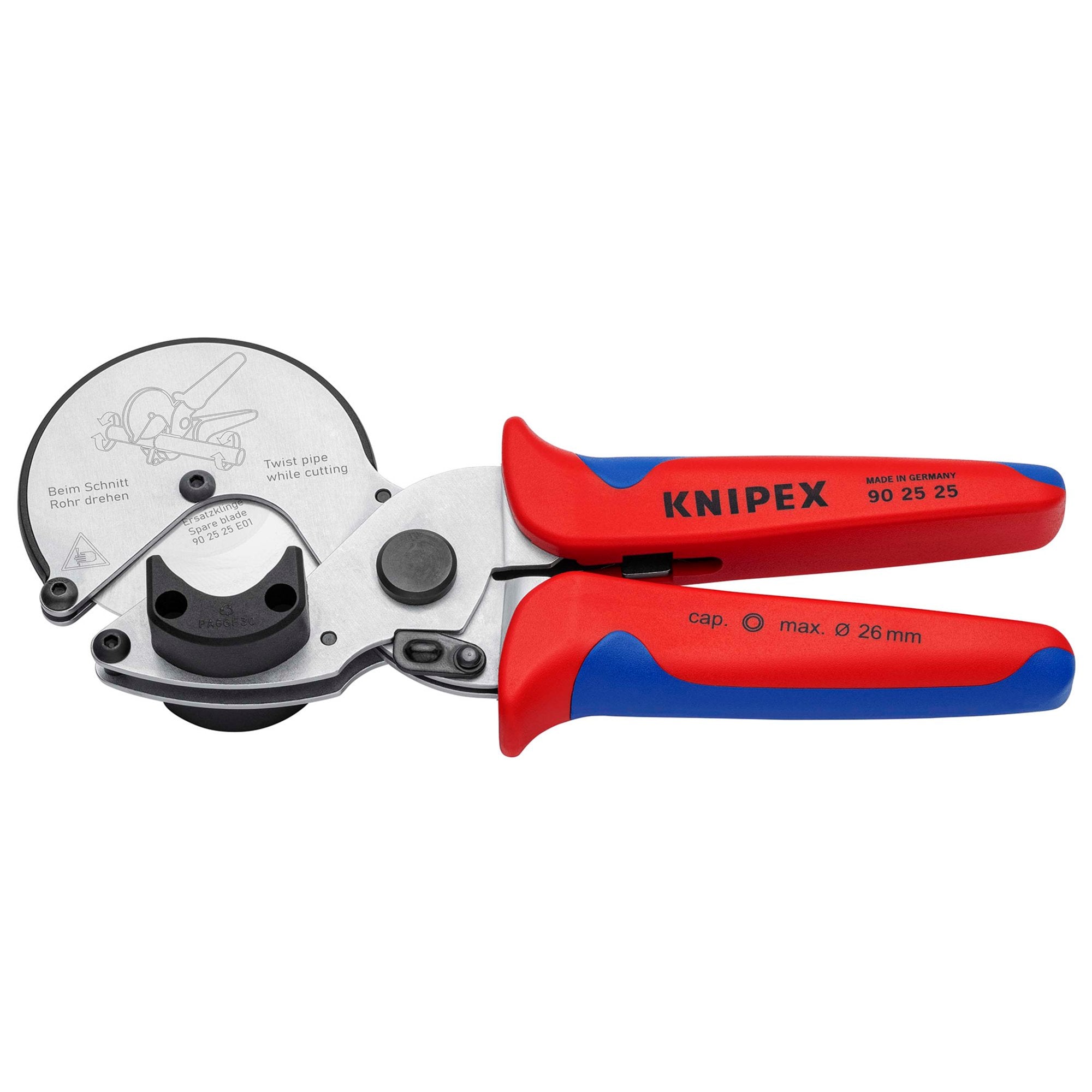 KNIPEX-90-25-25-Pipe-Cutter,-210mm