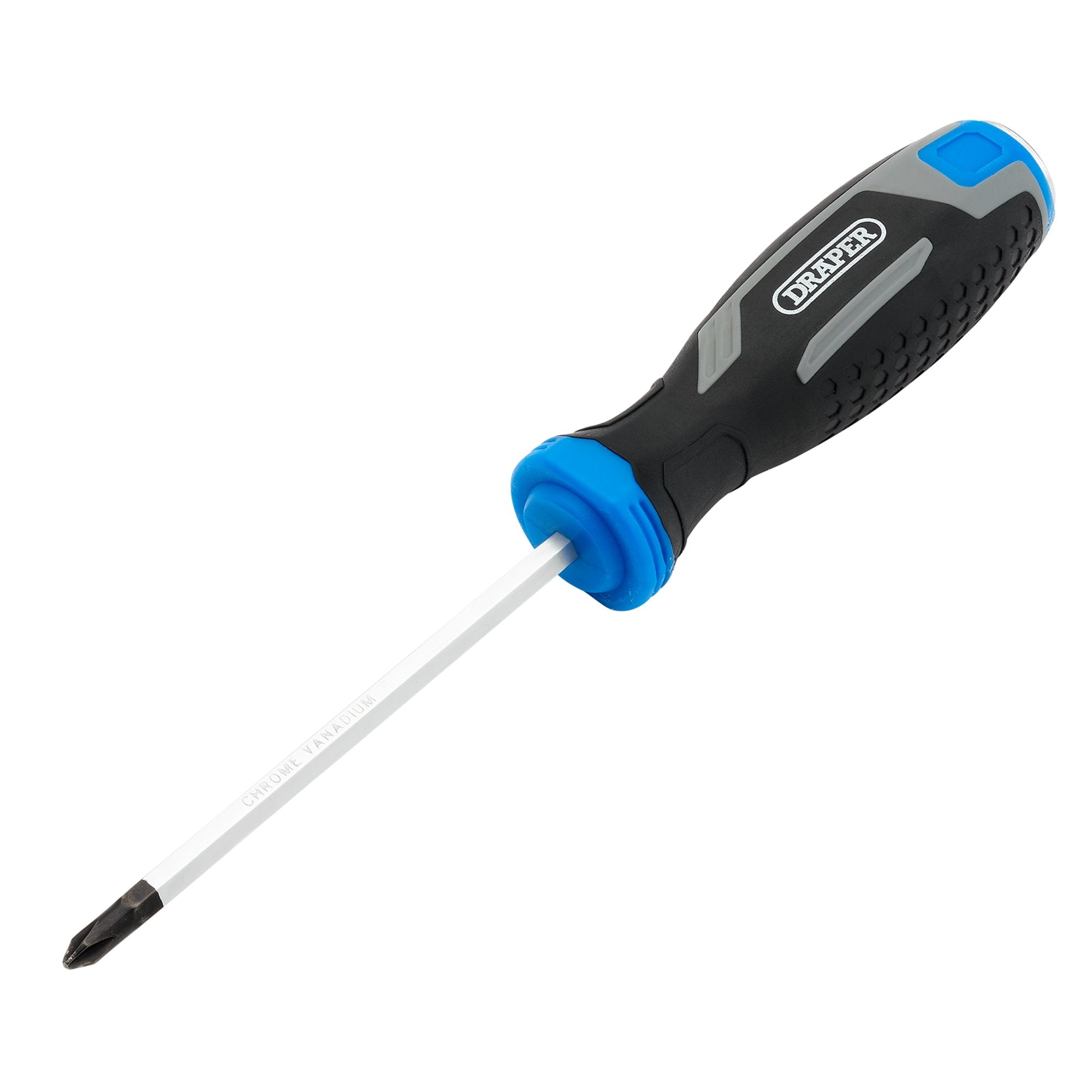 Pound-Thru-Phillips-Soft-Grip-Screwdriver,-PH1-x-100mm