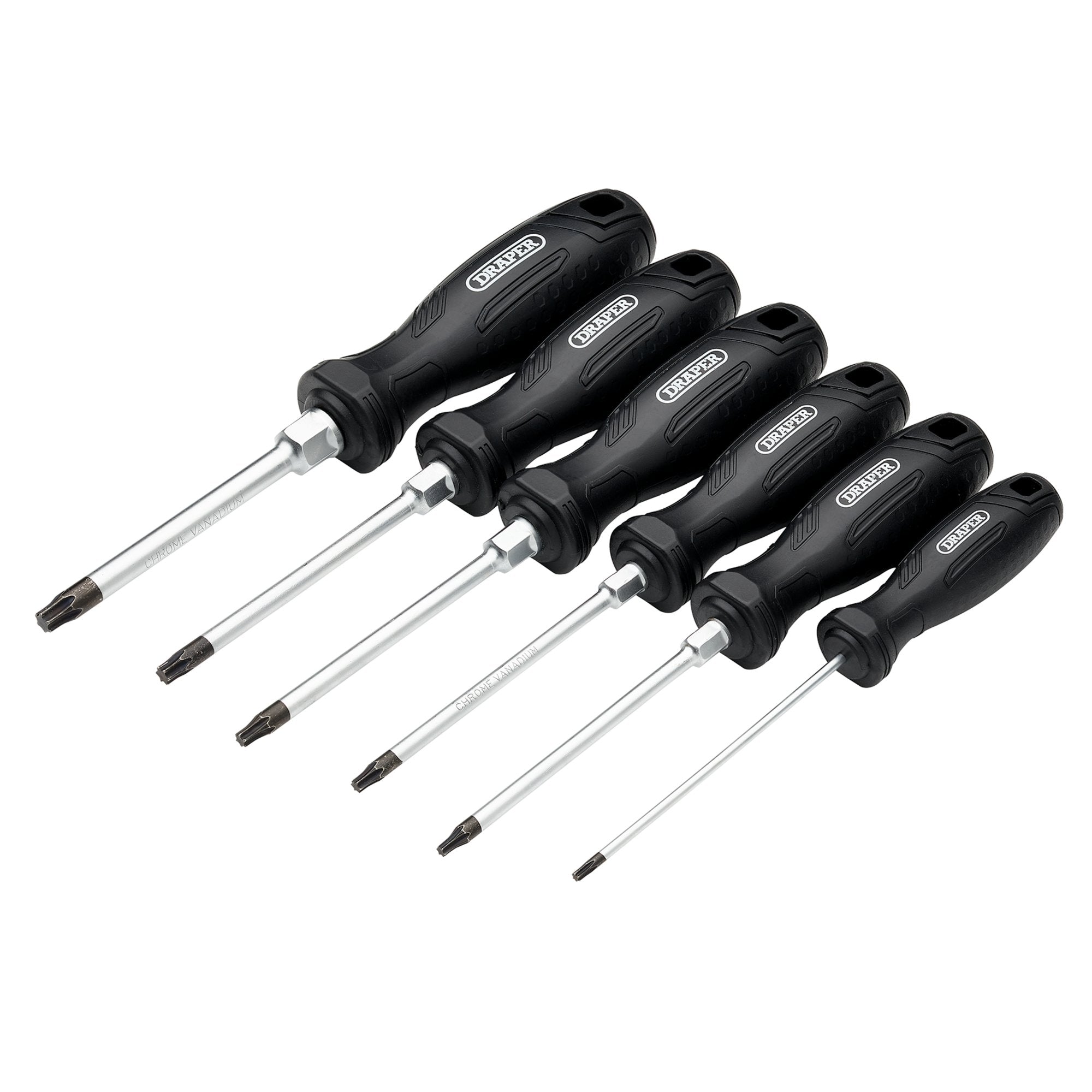 Draper-TX-STAR®-Hard-Grip-Screwdriver-Set-(6-Piece)