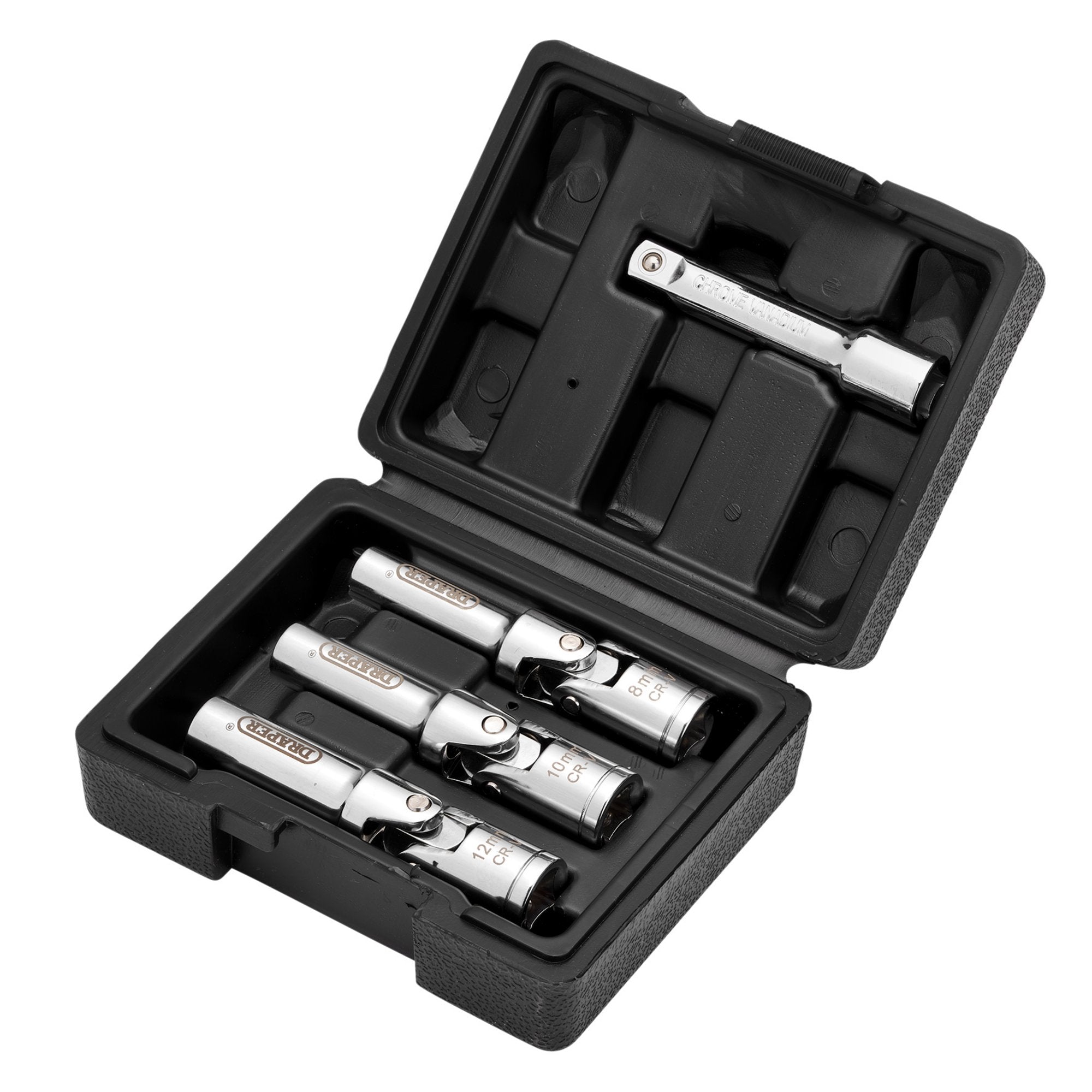 Glow-Plug-Socket-Set,-3/8"-Sq.-Dr.-(4-Piece)